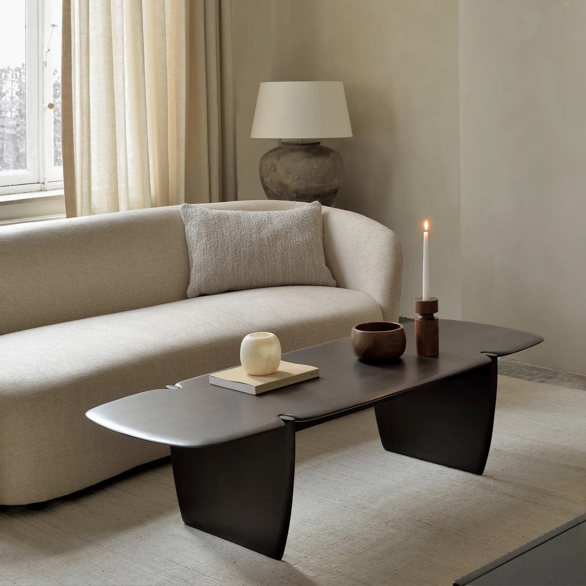 Ethnicraft PI Coffee Table Mahogany 155 cm – Nordiska Galleriet