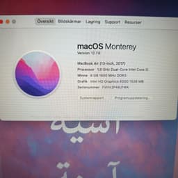 MacBook Air (13-tum, 2017)