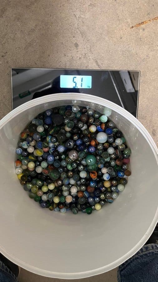Glaskulor porslinskulor spelkulor