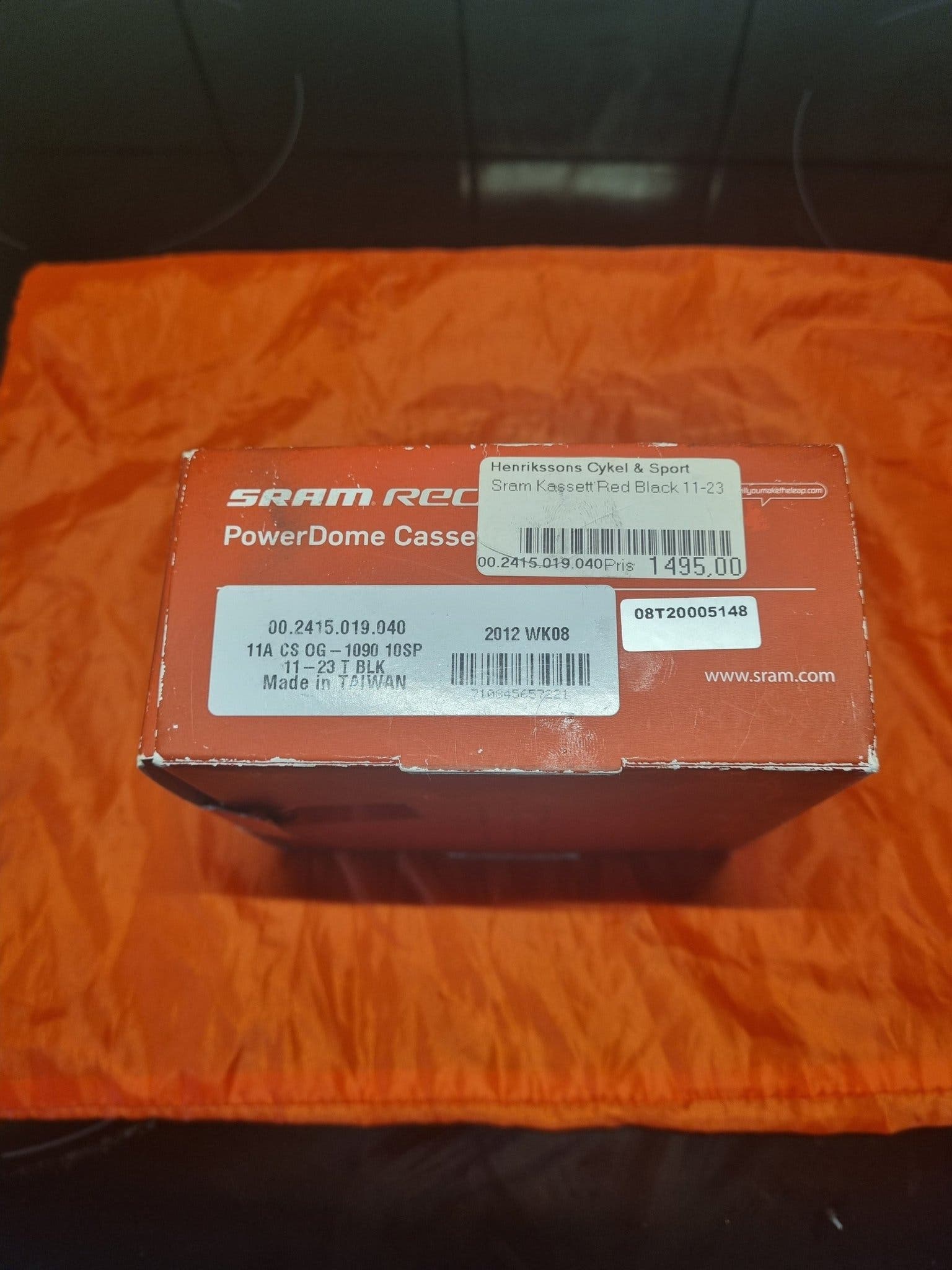 SRAM RED OG 1090 Ny Cykelkassett nypris 1495kr