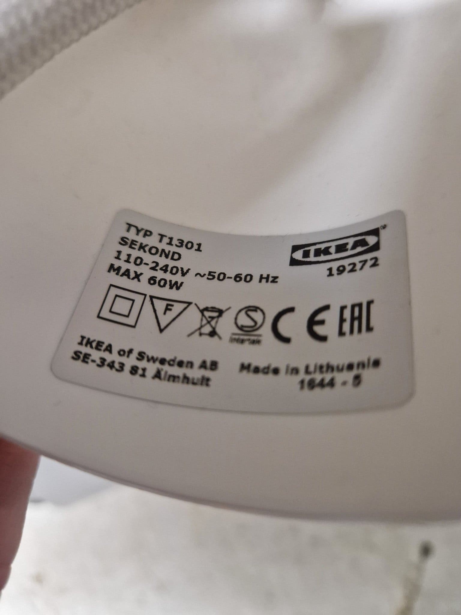 IKEA SEKOND Taklampa