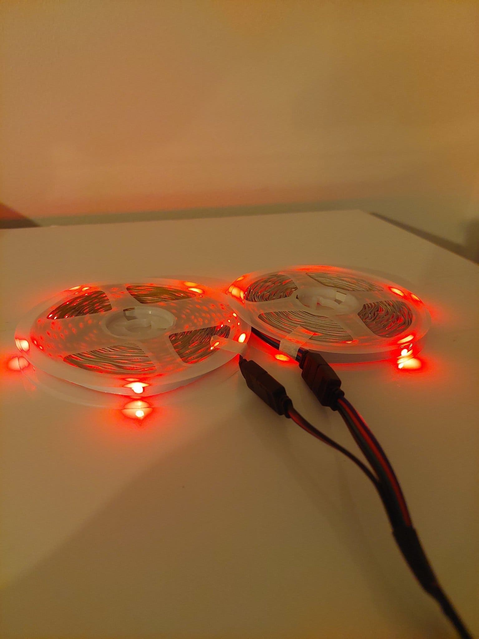 LED-slinga med fjärrkontroll