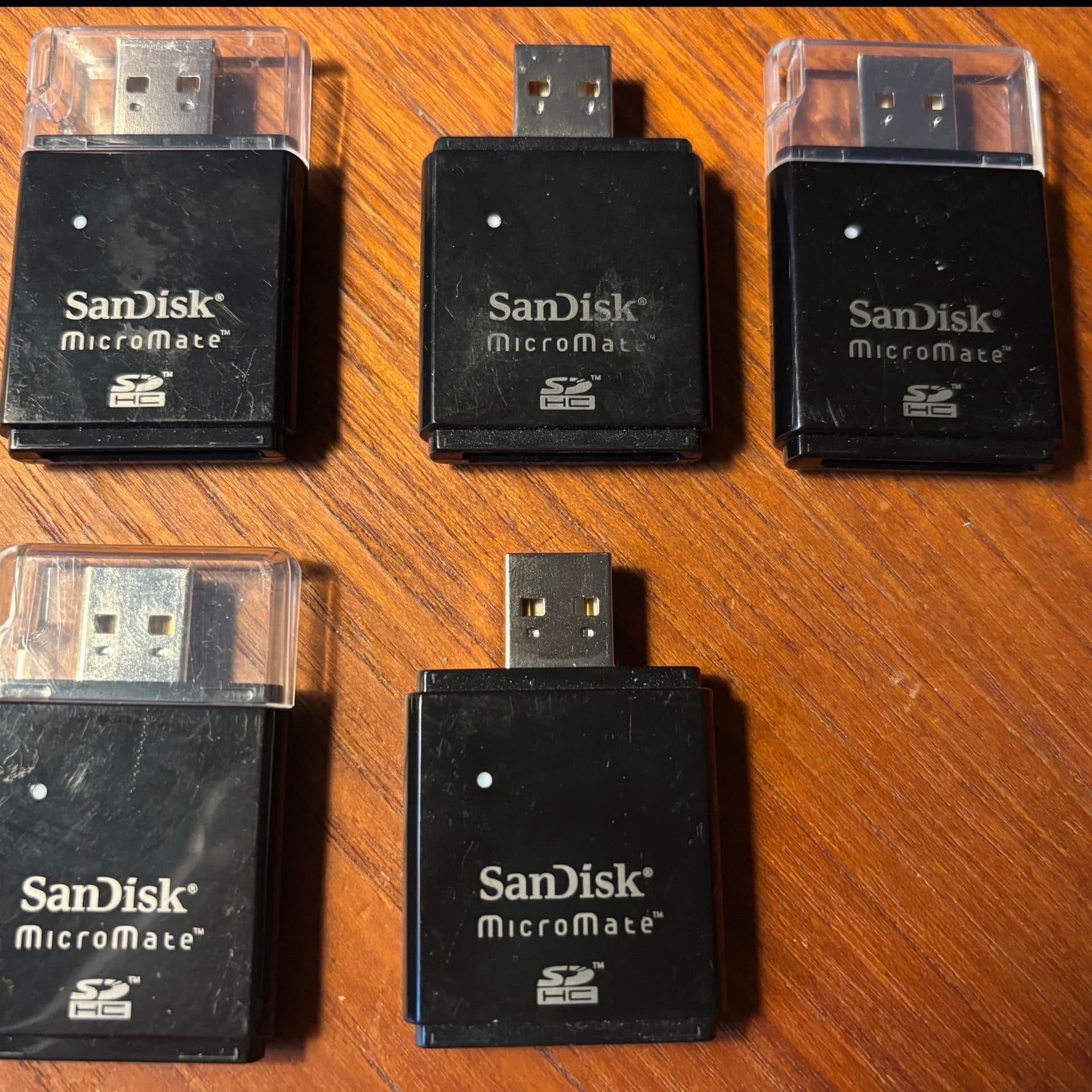 SanDisk MicroMate SDDR-113 Kortläsare 5 st