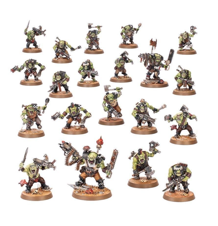 Warhammer 40k 11th, ARMAGEDDON – 20x Ork Boys, NY
