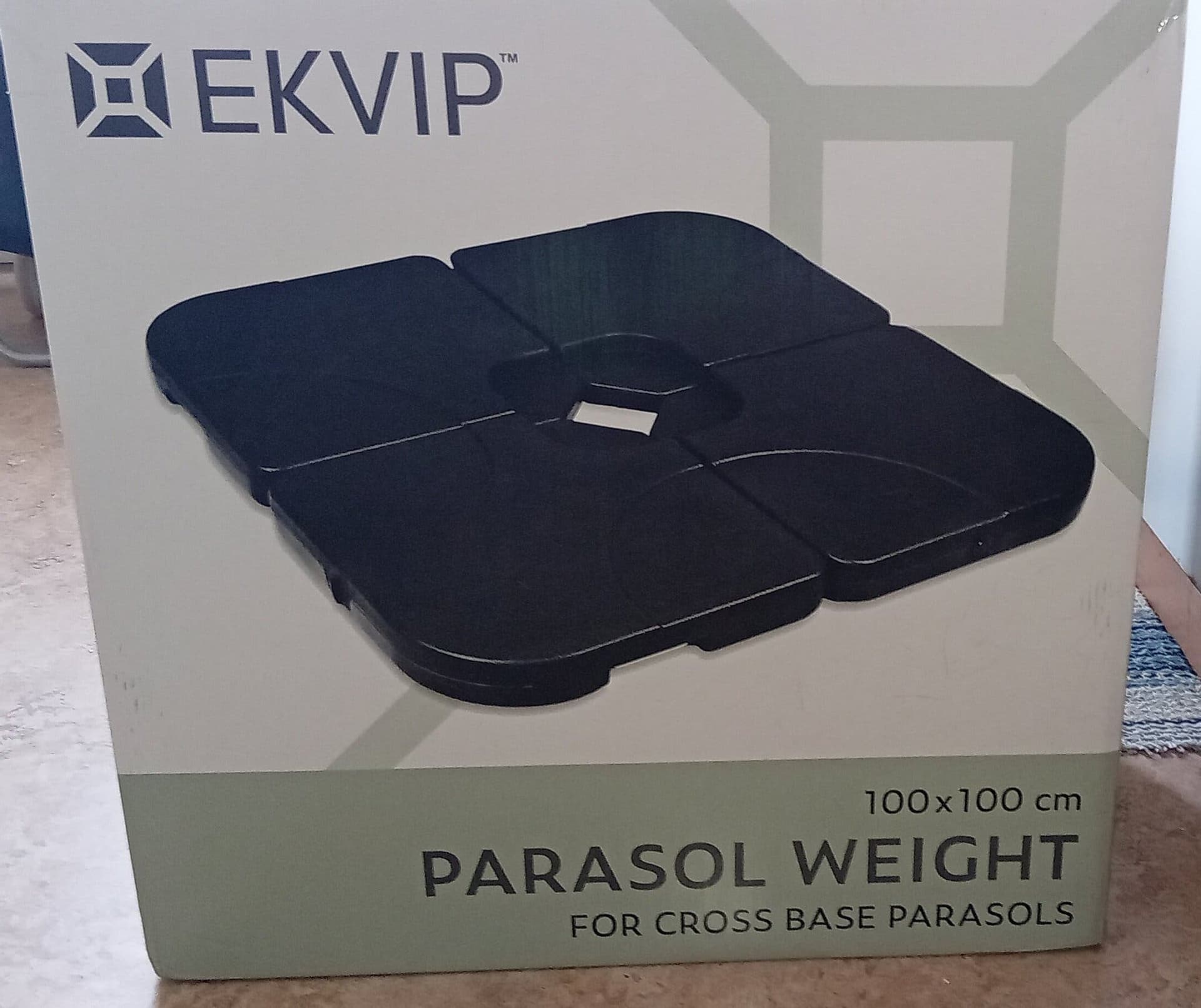 Parasolltyngd för korsfots parasoll, 4-pack