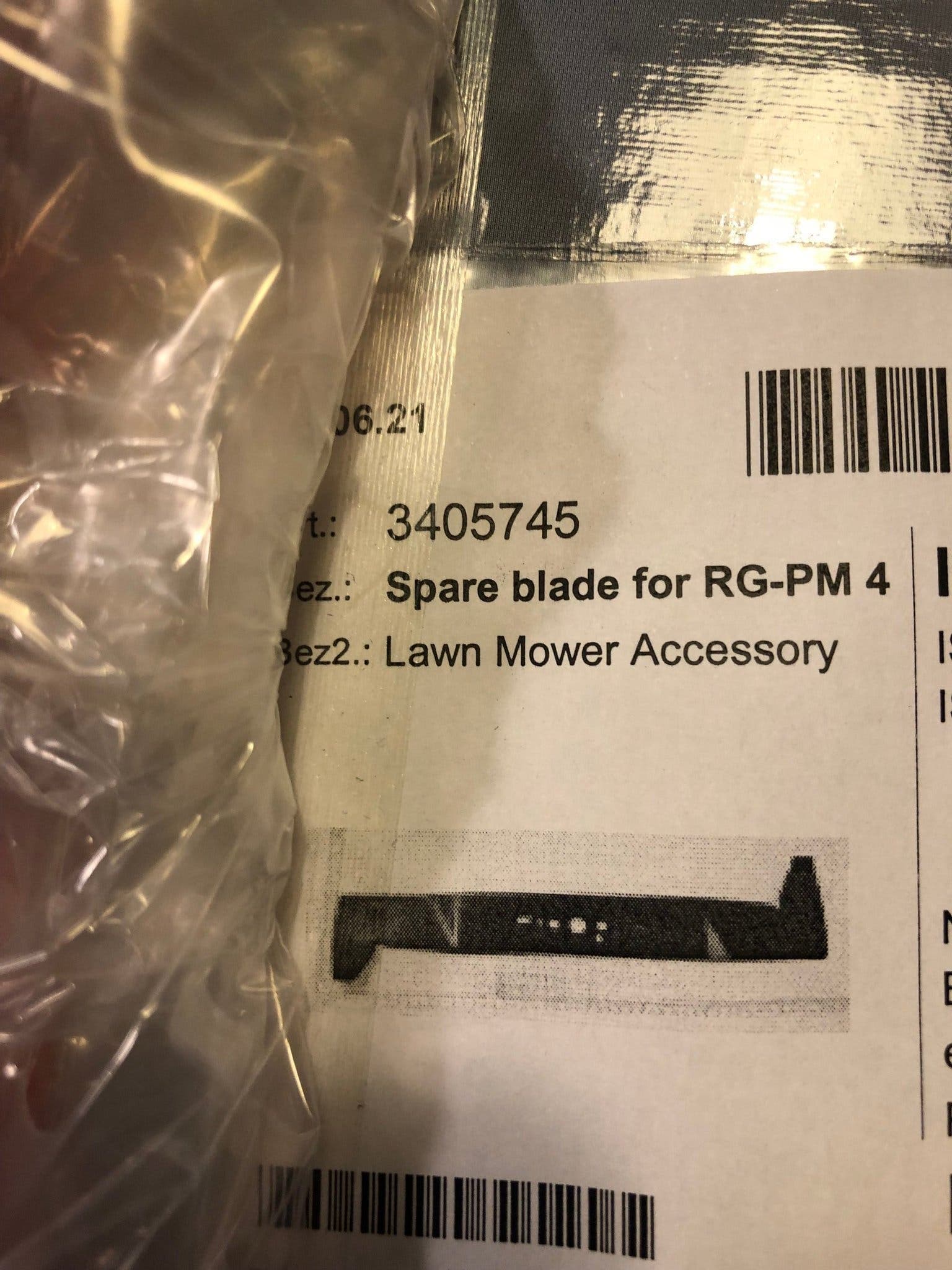 Nytt Gräsklippar blad Einhell briggs & stratton 3405745