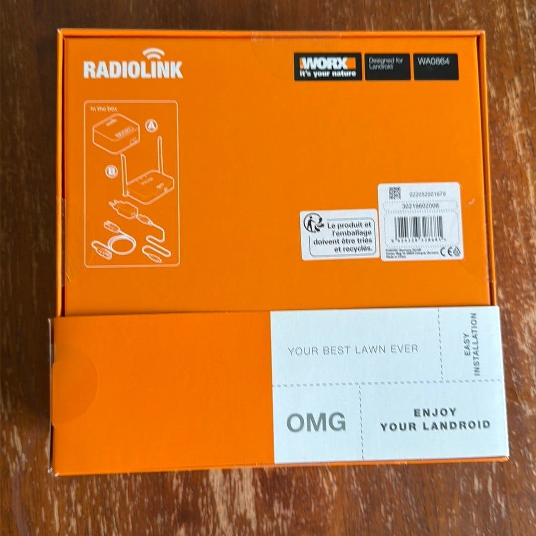 Worx RadioLink WA0864 för Landroid, Wifi förstärkare