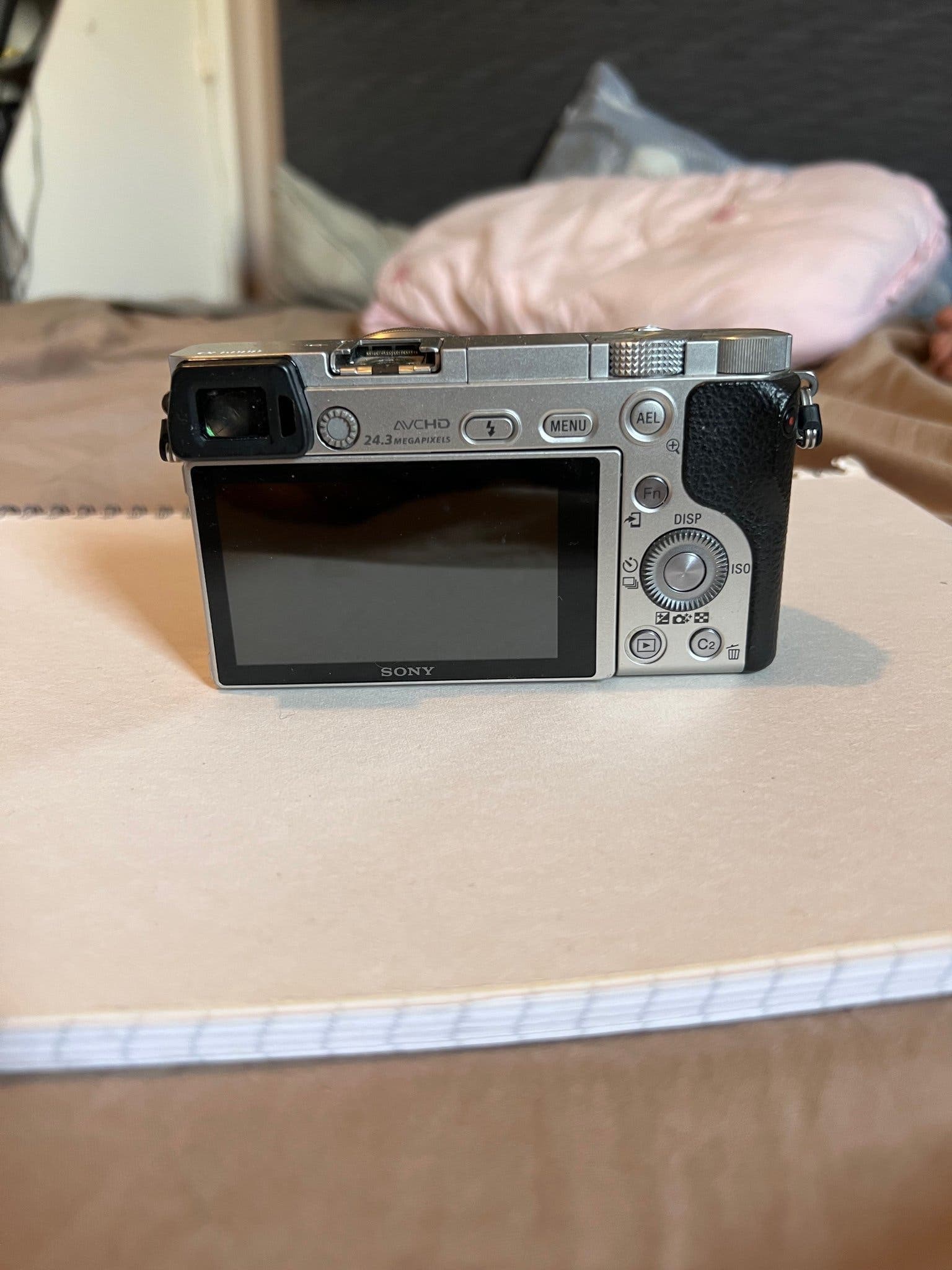Sony A6000 Systemkamera med objektiv