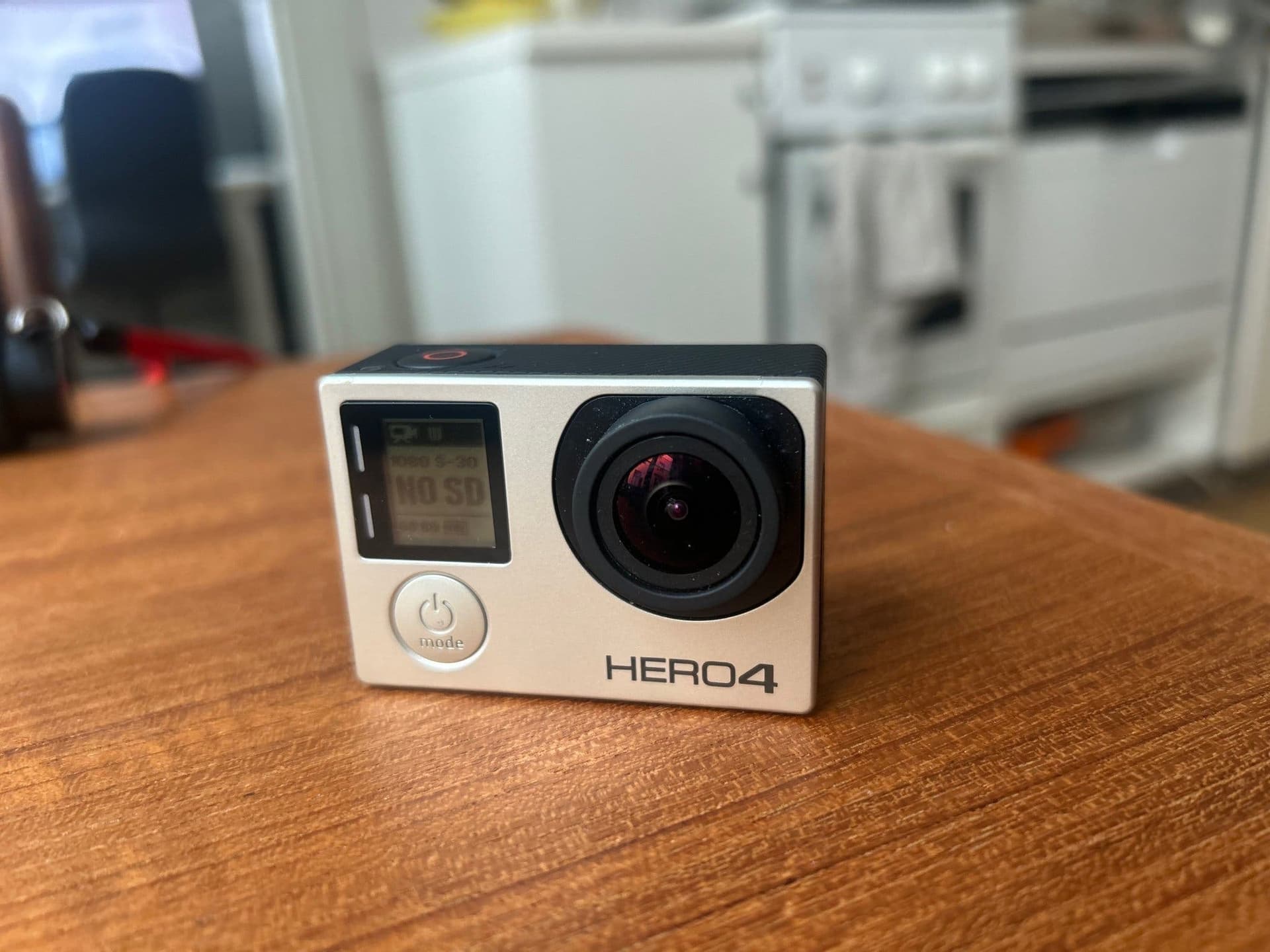 GoPro HERO4 Silver med tillbehör, case och fodral