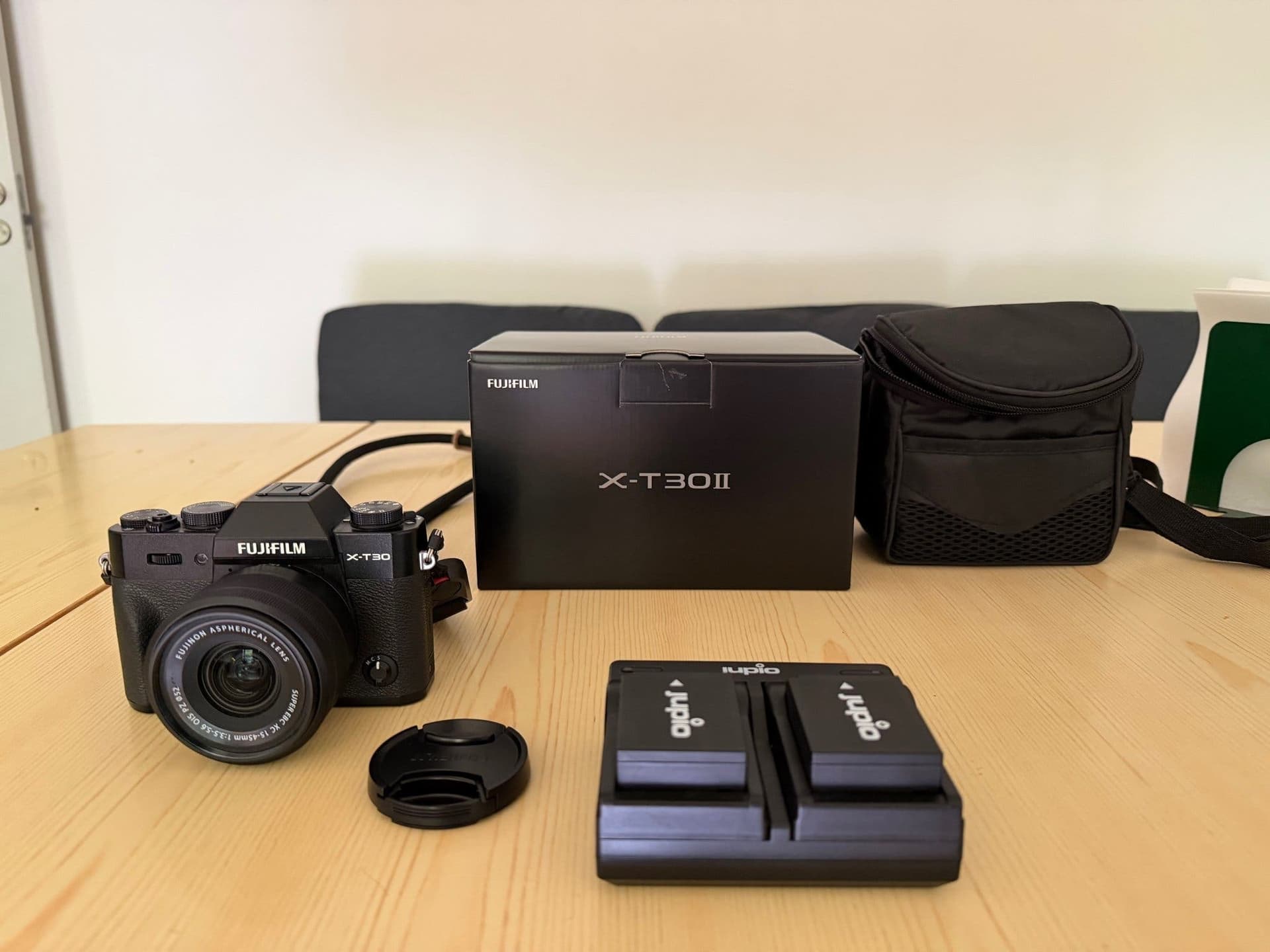 FUJIFILM X-T30 II med XC 15-45mm objektiv