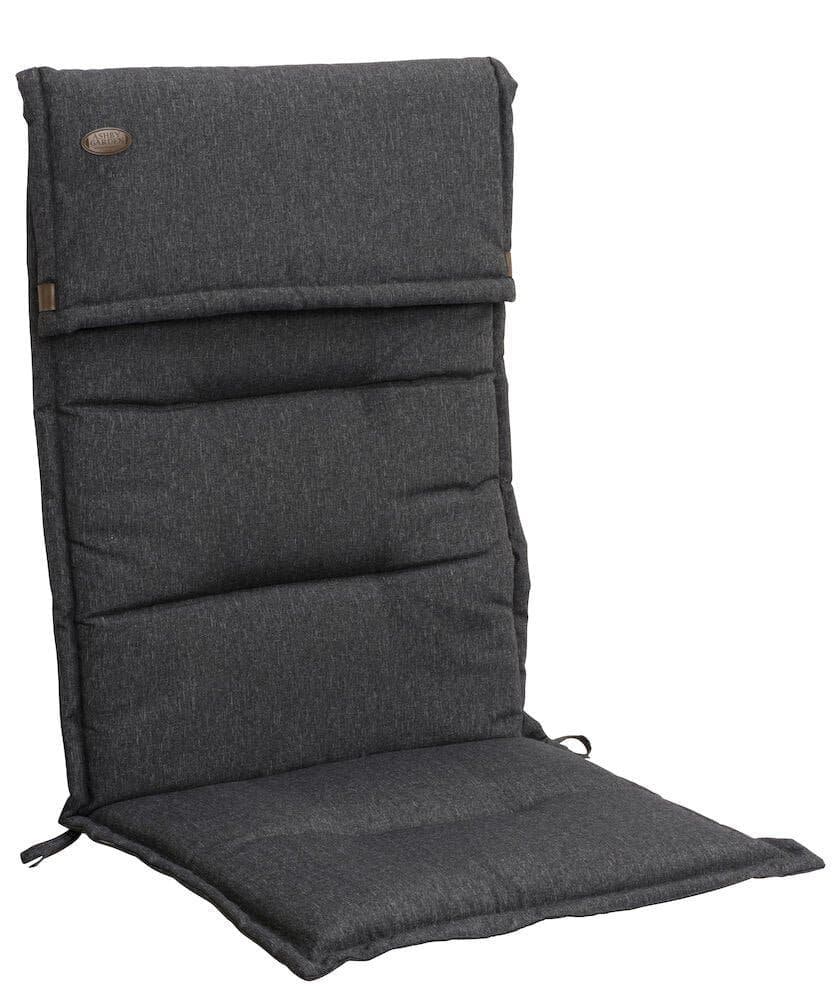 4 st Dynor för hög rygg stolar – Svart - 117x53 cm