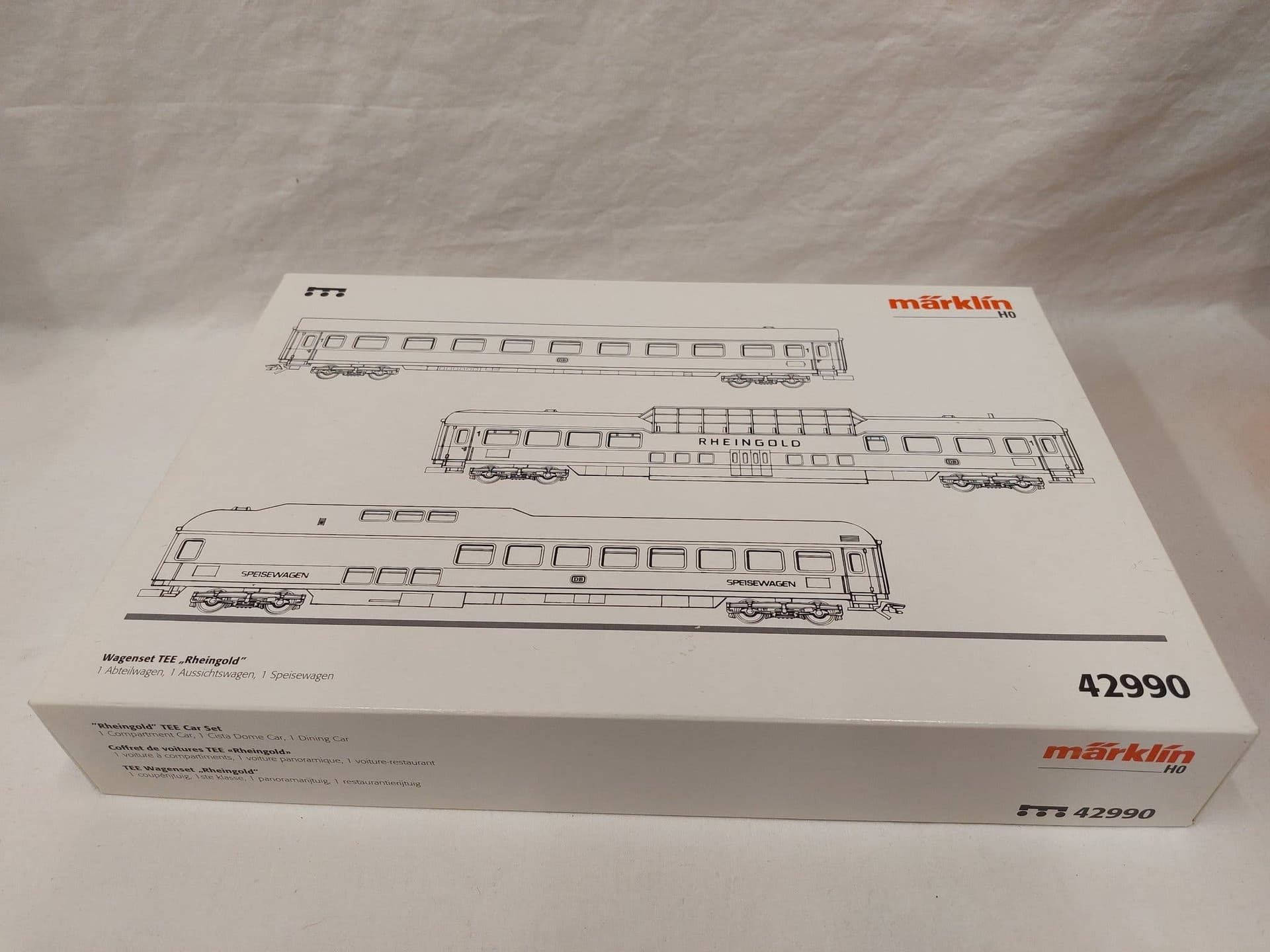Märklin H0 42990 TEE Rheingold Vagnset
