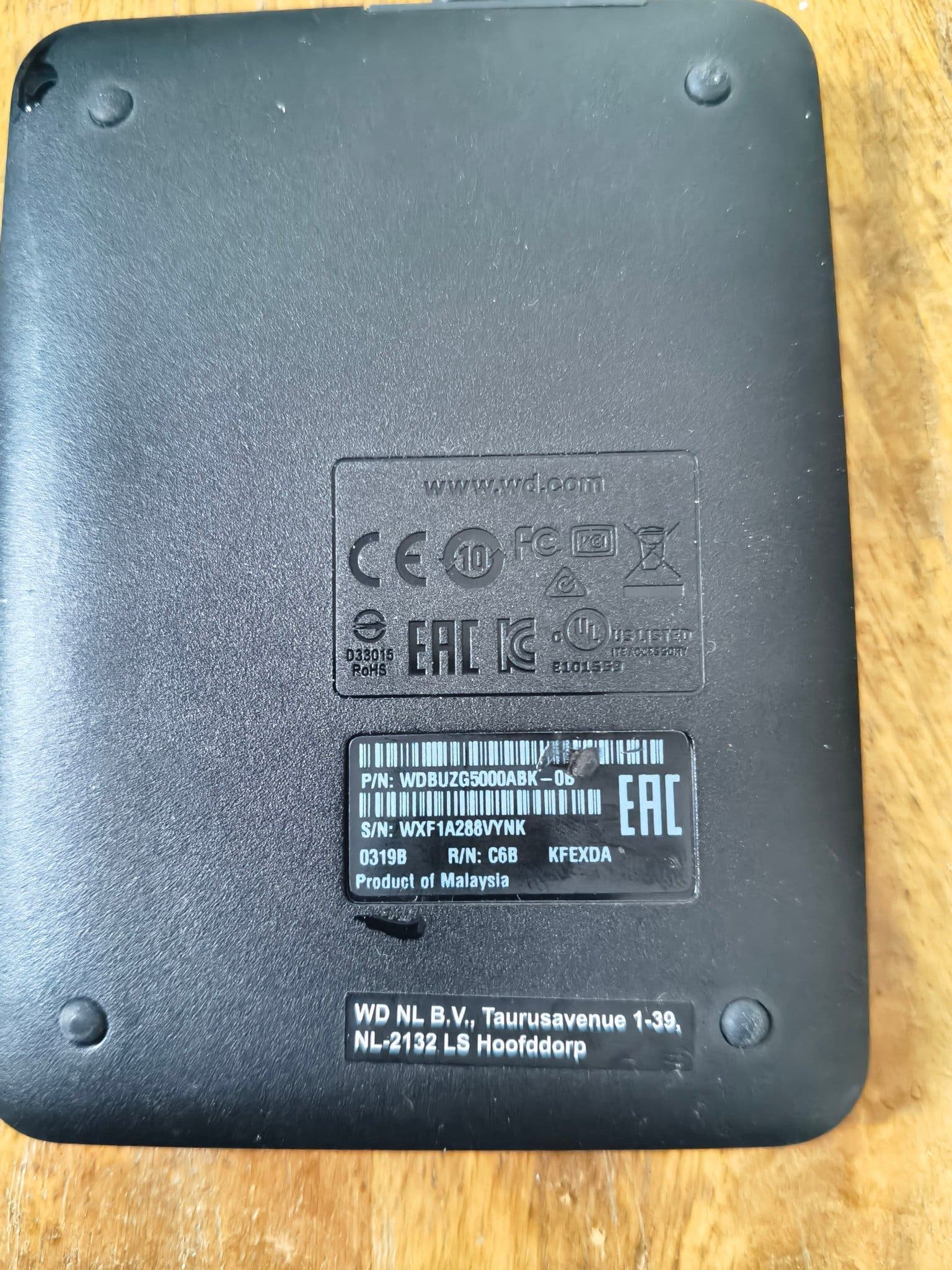 WD Elements extern hårddisk 500 gb