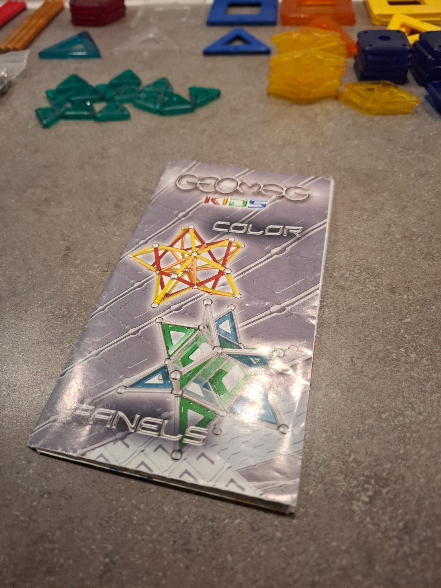 Geomag Kids Color 3- Magnetiskt Byggset 161 delar