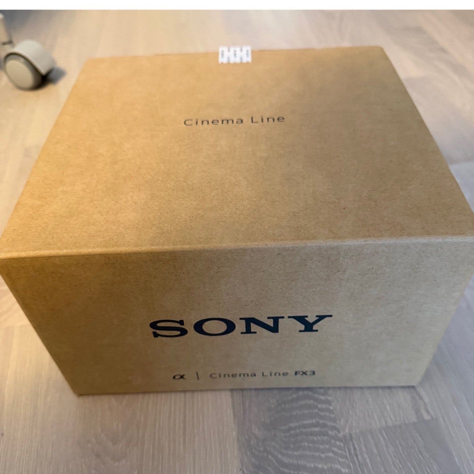 Sony FX3A Cinema Line, 4K, fullformatssensor, E-fattning *NY*