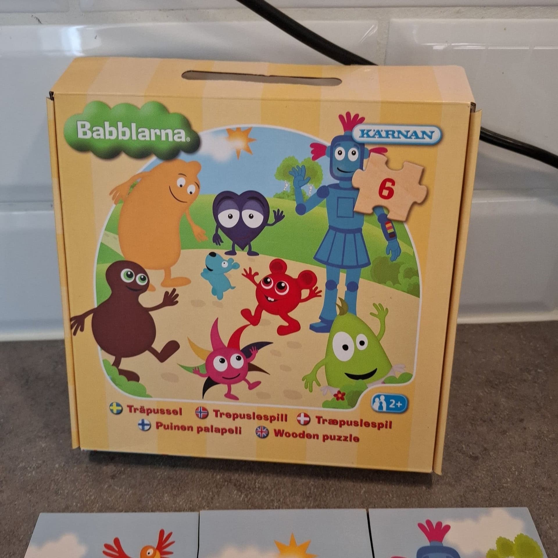 Babblarna träpussel