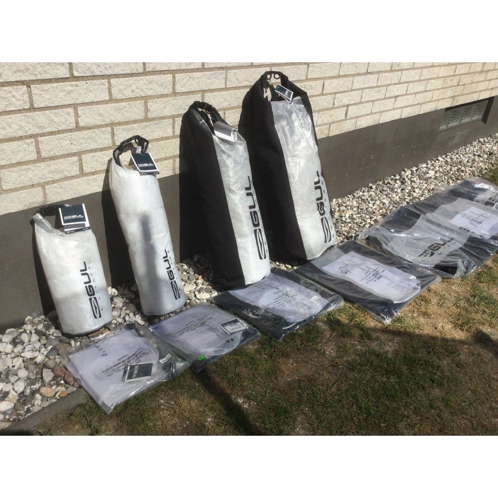 Vattentät packsäck / Packpåse - Gul Waterproof Dry Bag / Dry Sack NY! 25 liter