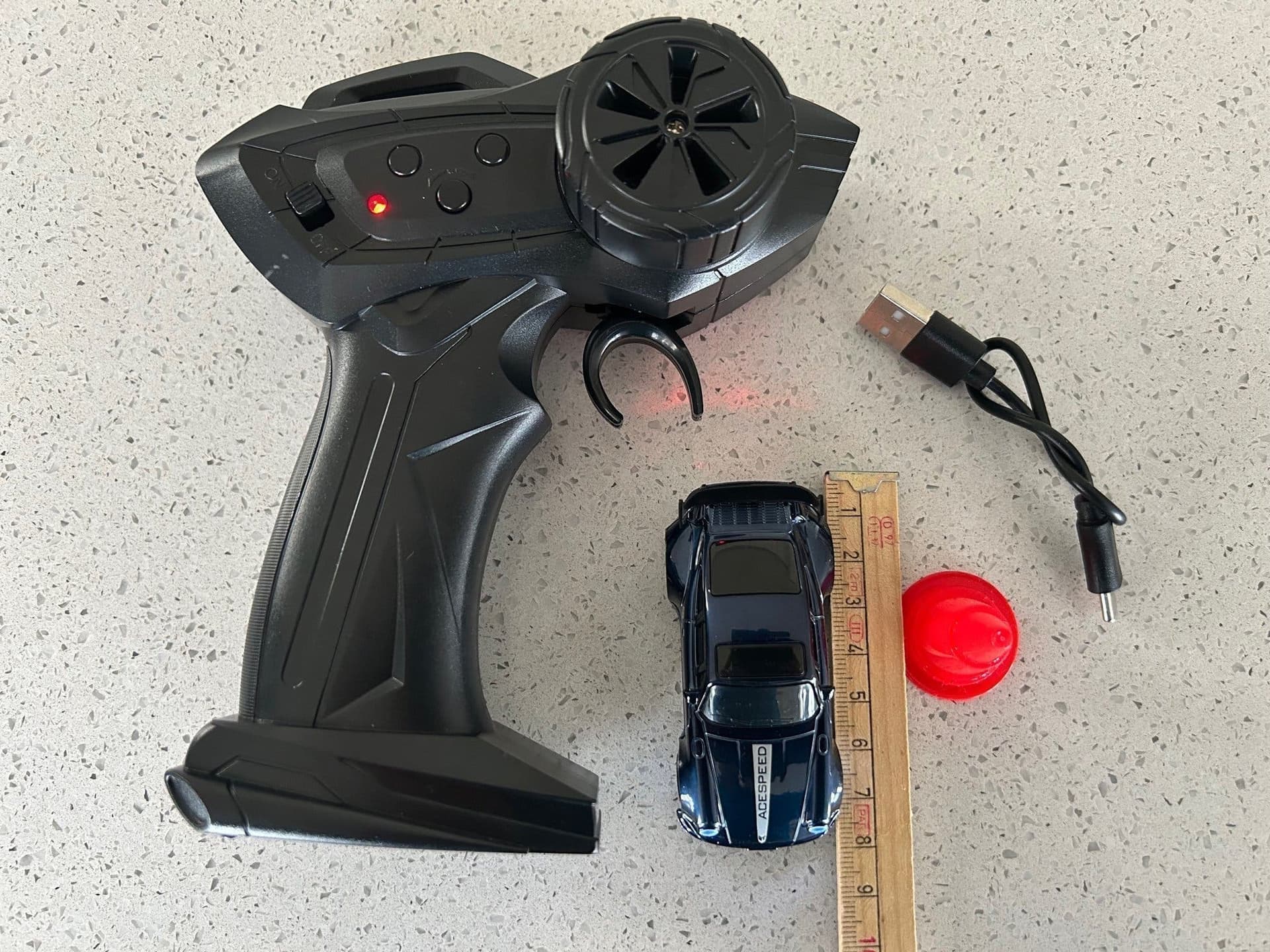 RC DriftBil, 1/64, 4WD