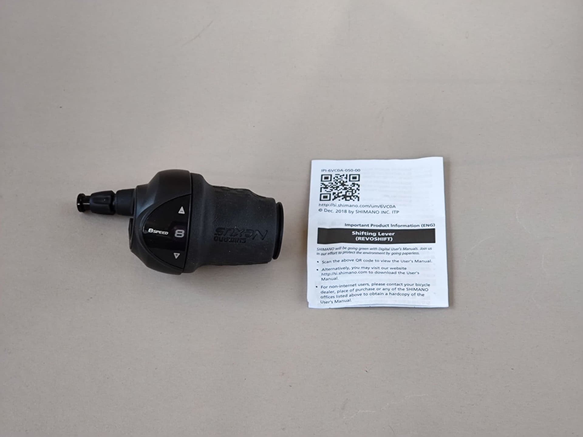 Shimano Nexus 8-växlat vridreglage SL-C6000-8, nytt
