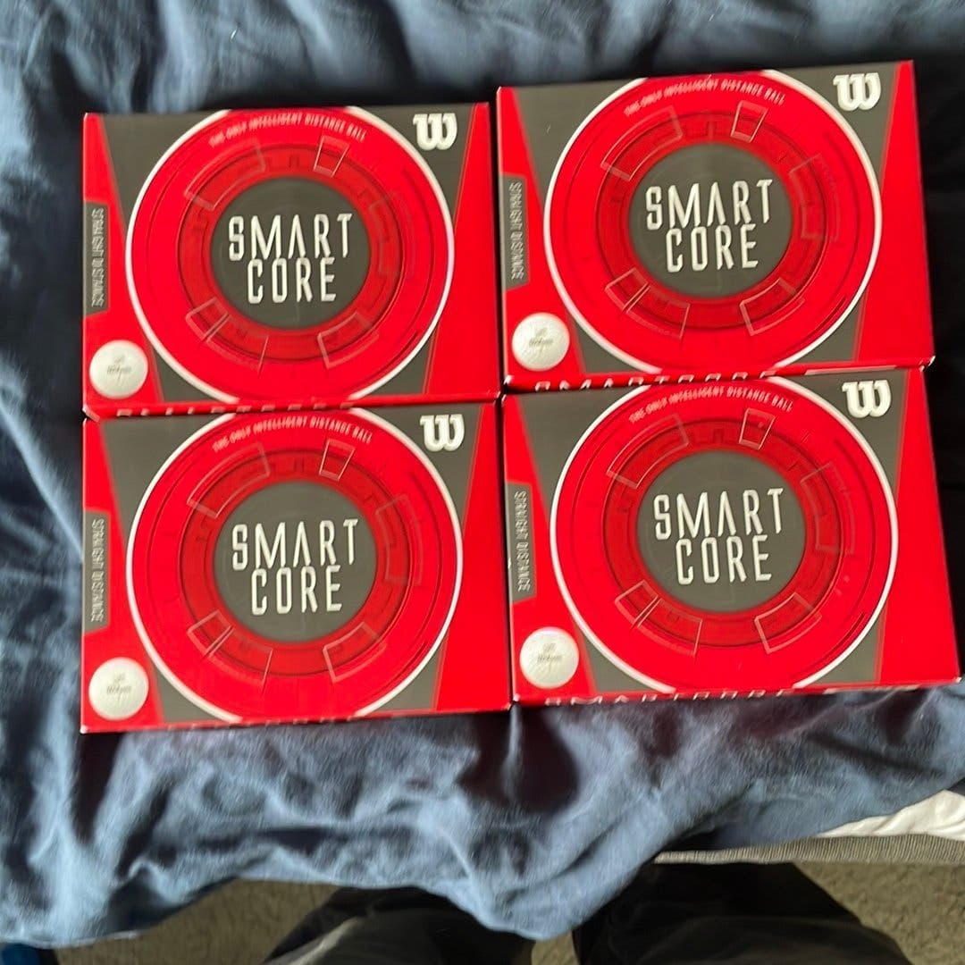 Wilson Smart Core Golfbollar 4st packet