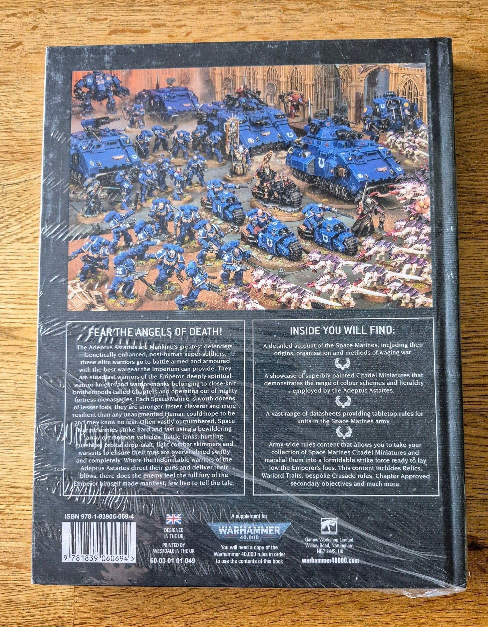 Warhammer 40,000 Codex: Space Marines 9th edition