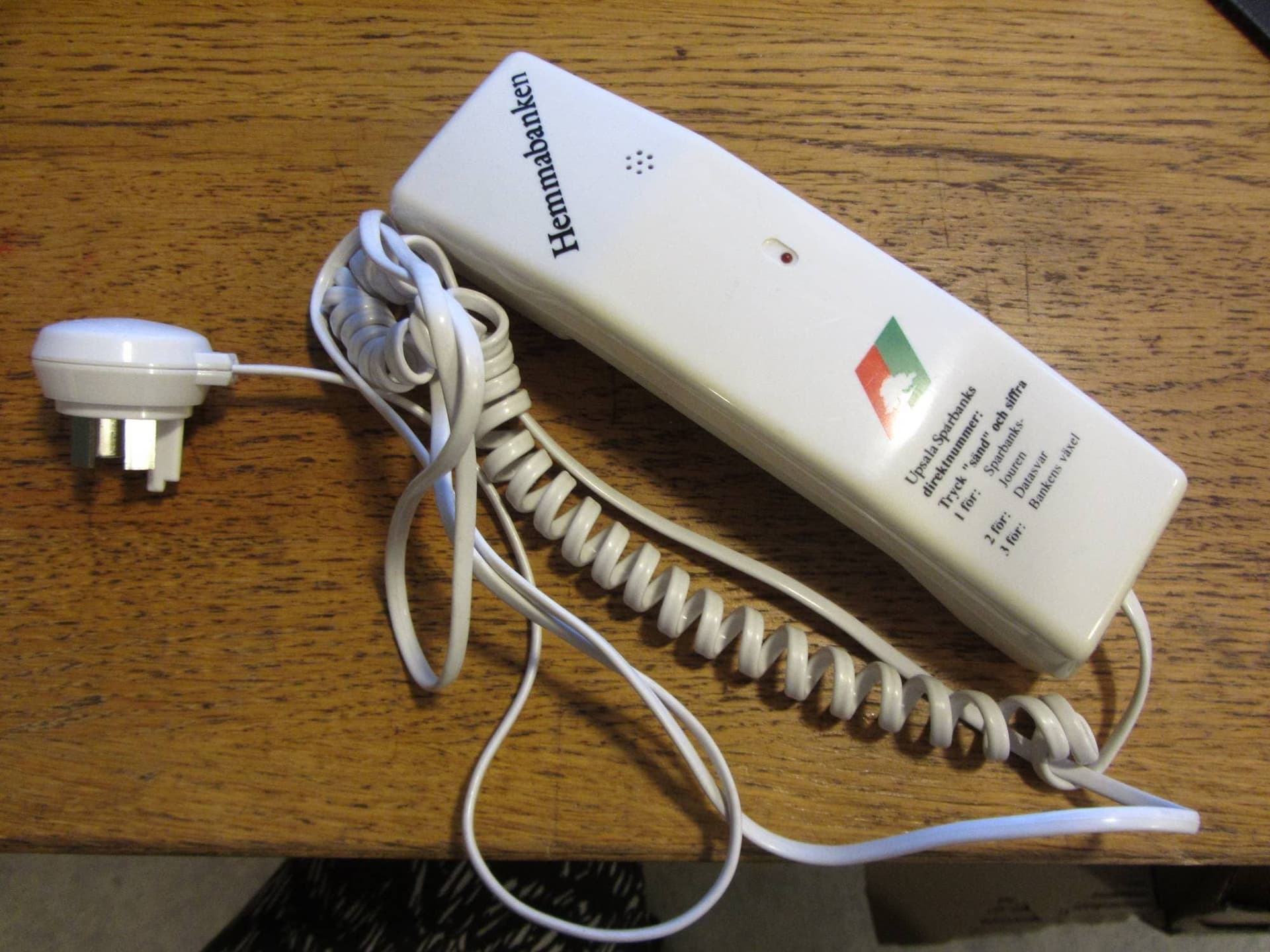 Sparbanken Hemmabanken knapptelefon Fast Telefon Reklam