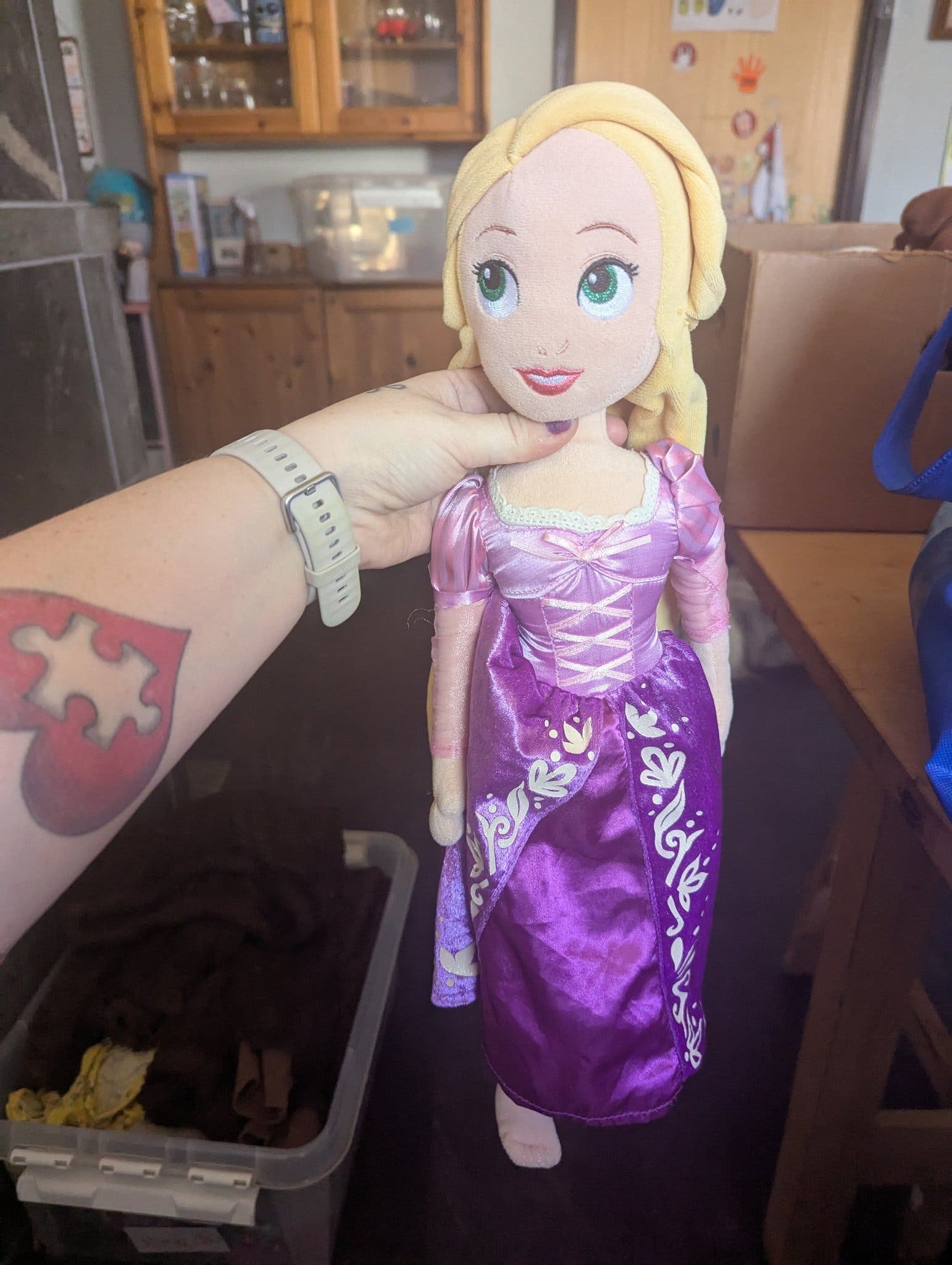Disney Rapunzel Mjukdocka