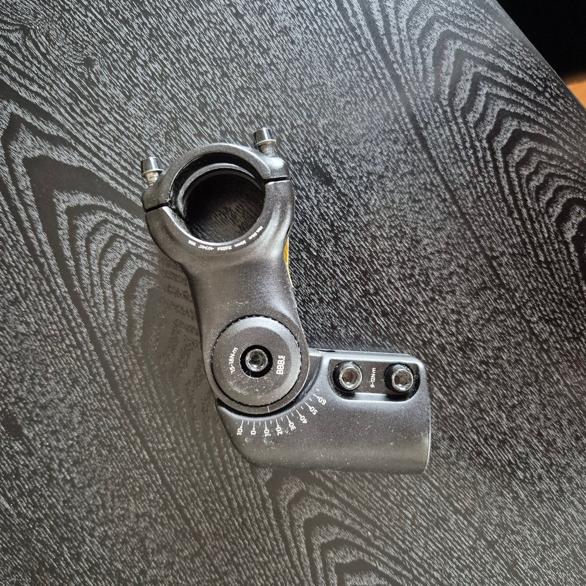 BBB justerbar styrstam 80mm