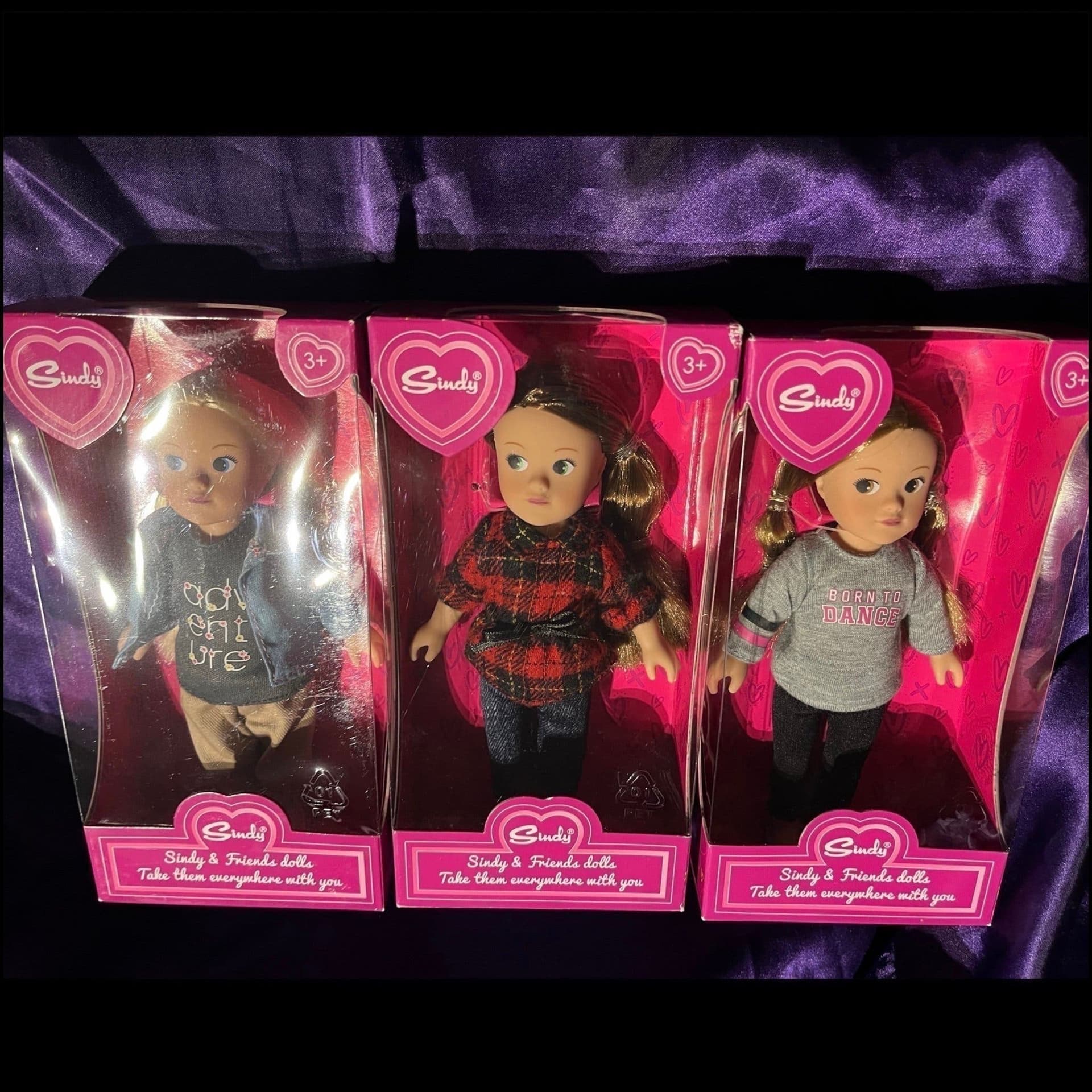 Tesco Sindy ( ej Pedigree) 2017 - 3 dolls MIB