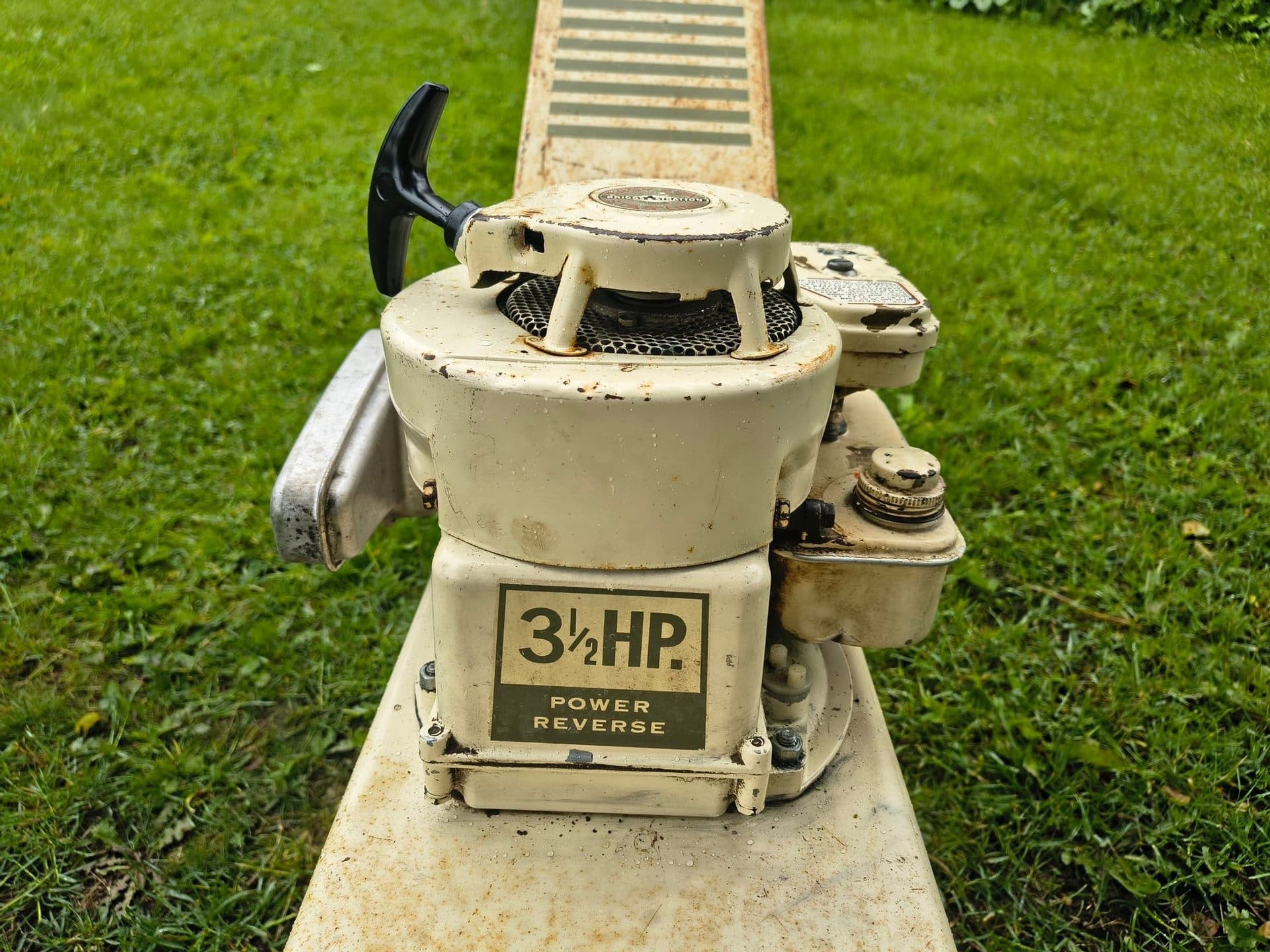 Gilson jordfräs med Briggs & Stratton 3,5 hk motor