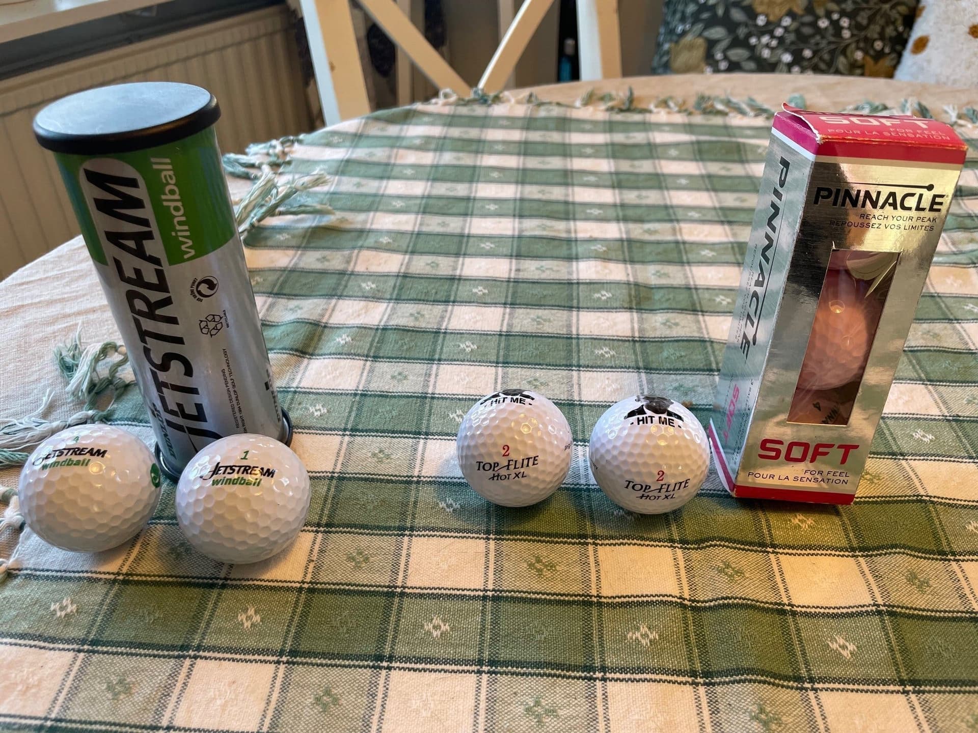 Golfbollar - Jetstream, Pinnacle, Top-Flite