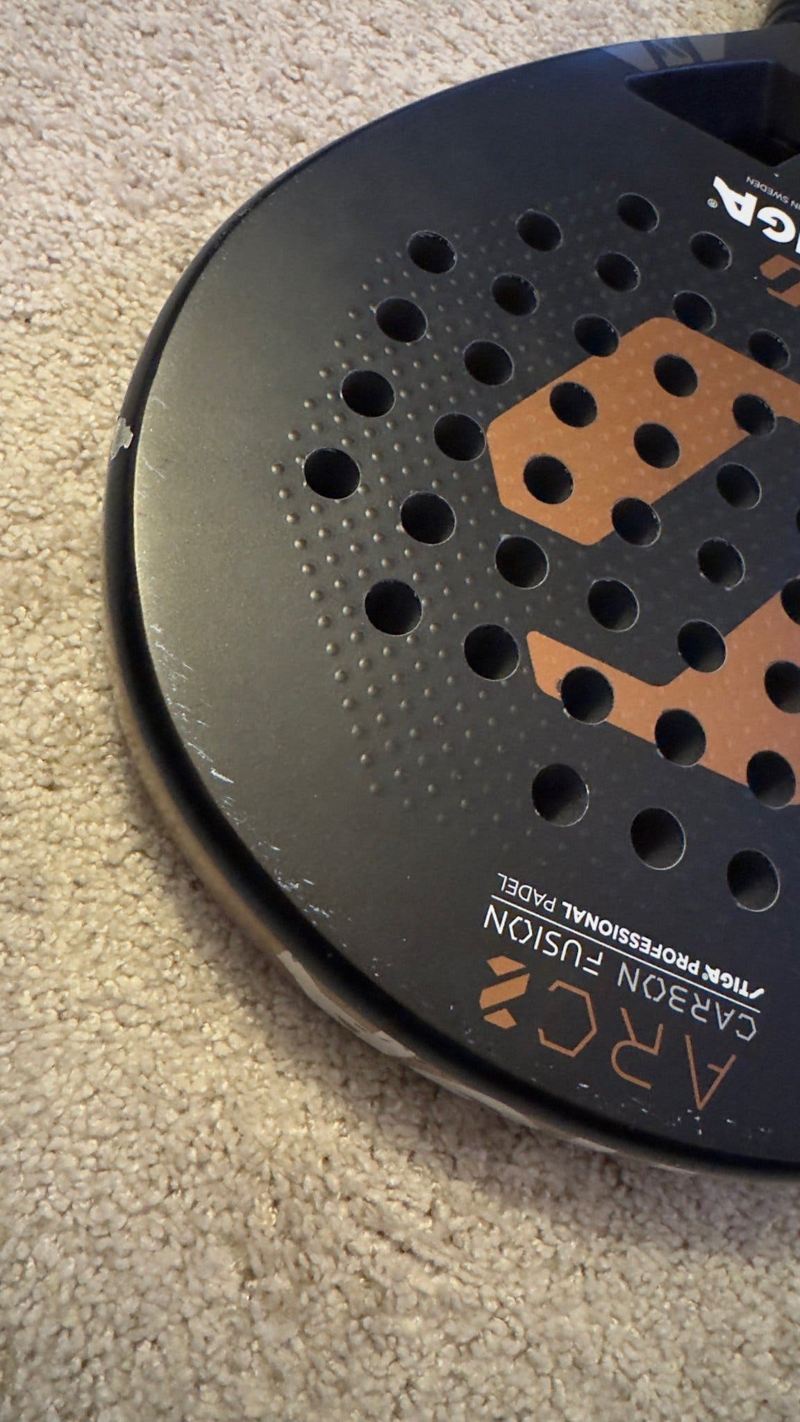 Stiga Padelracket Carbon Fusion Arc2