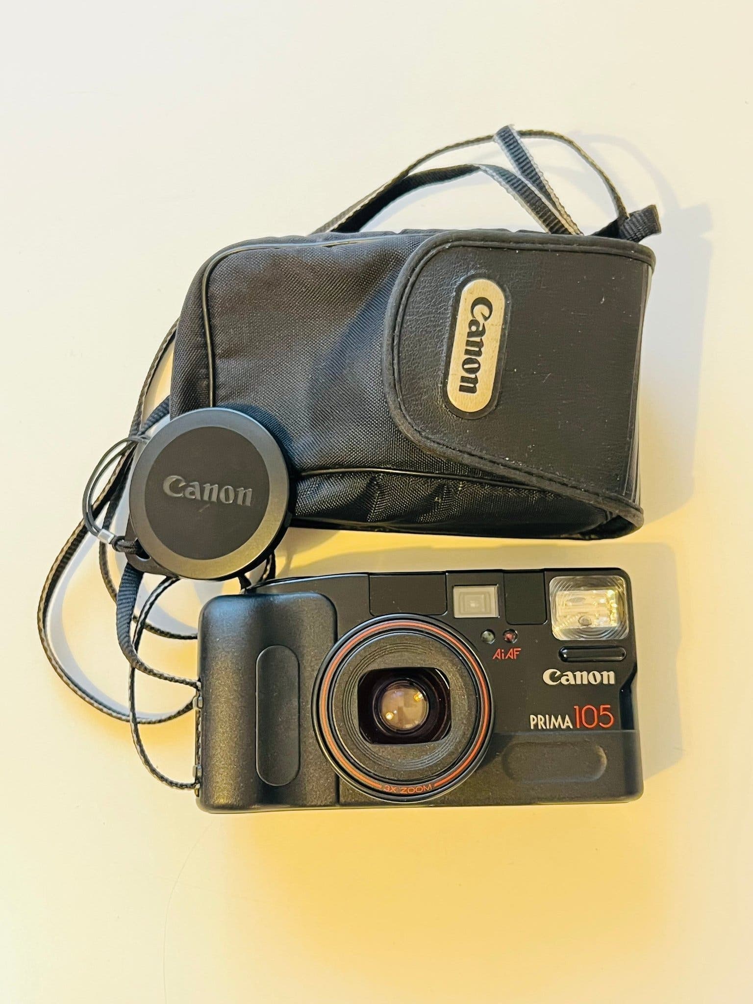 Canon Prima Zoom 105 kompaktkamera – fungerar, ej filmtestad