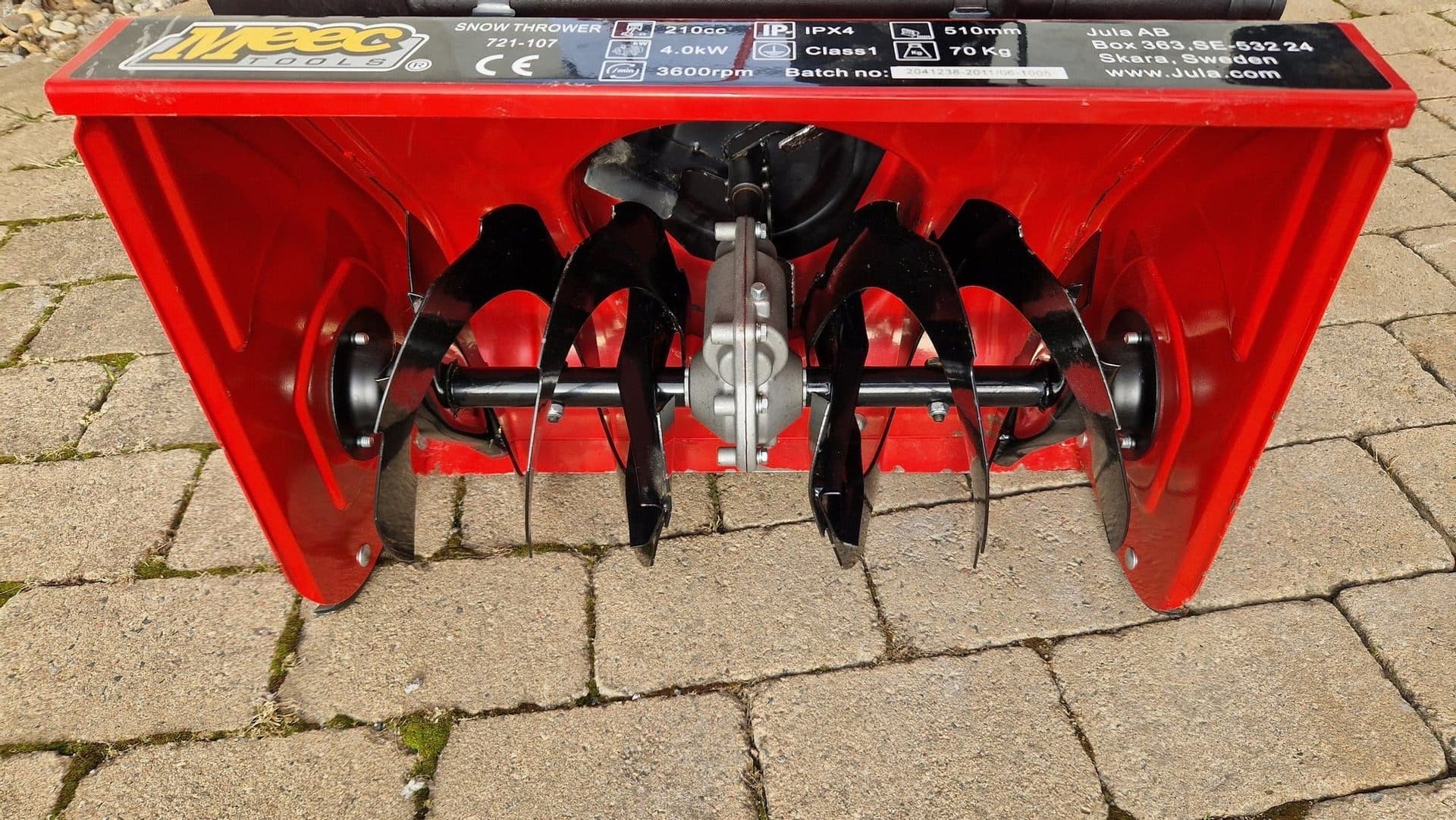 **Meec Tools Snöslunga i mycket fint skick**