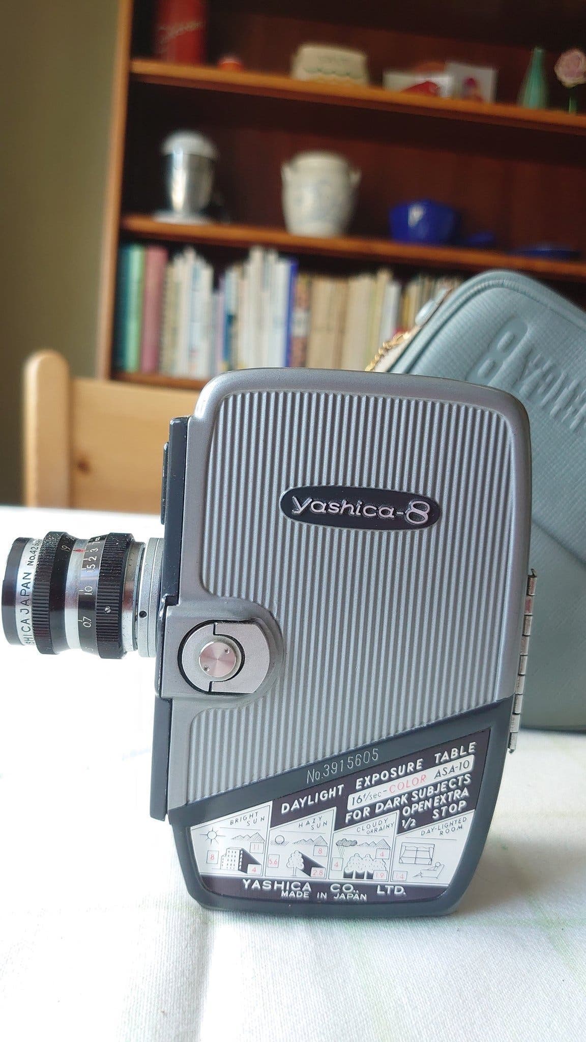 Yashica-8S, Smalfilmskamera (ca 1958).