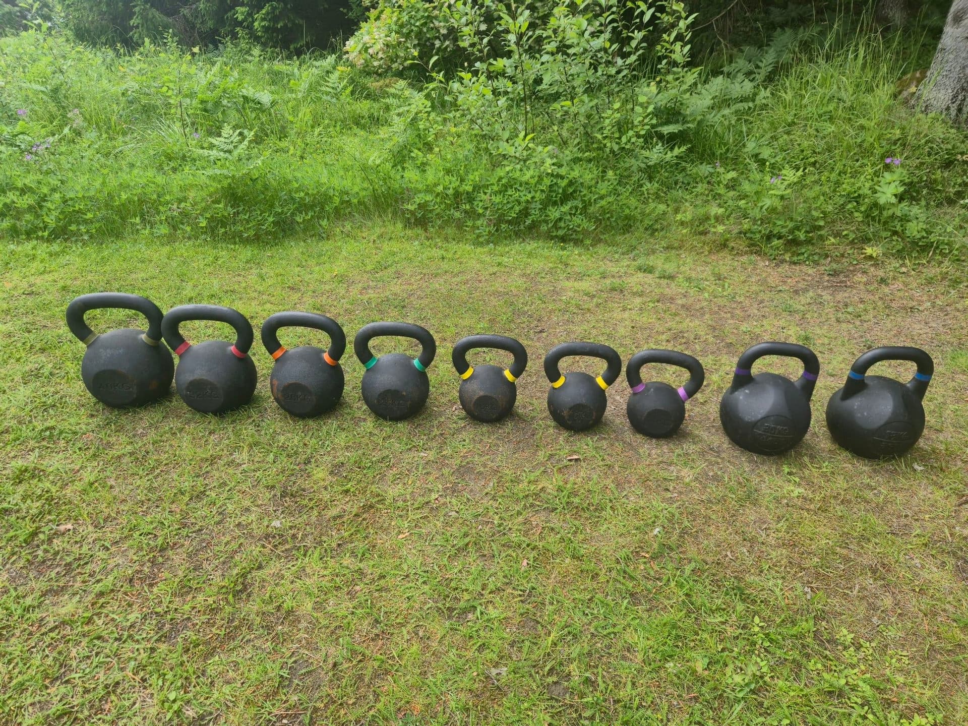 Set Kettlebells 12-40 kg