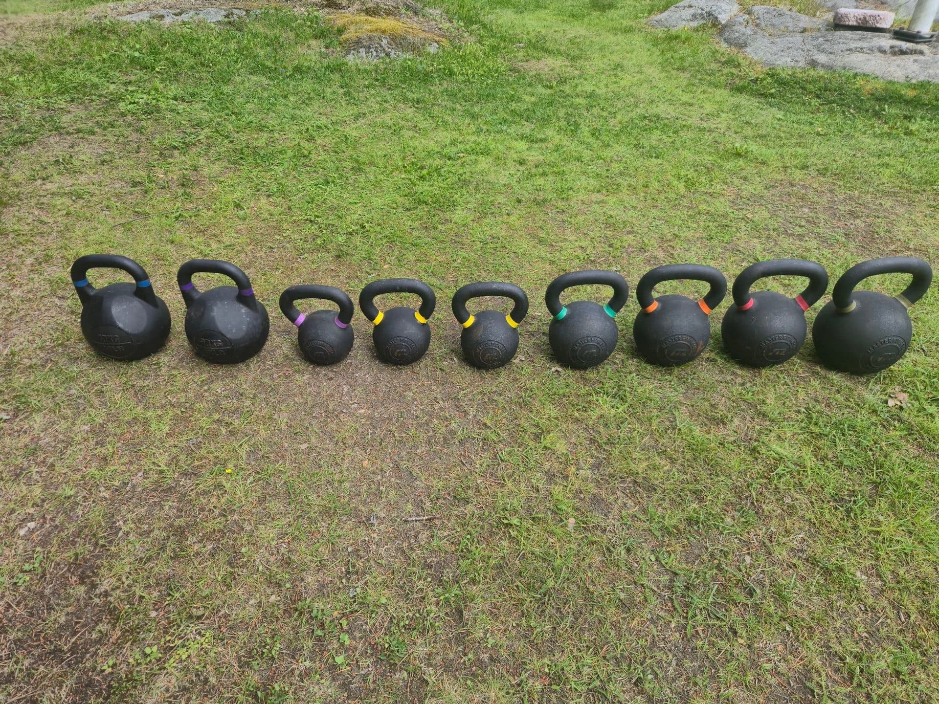 Set Kettlebells 12-40 kg