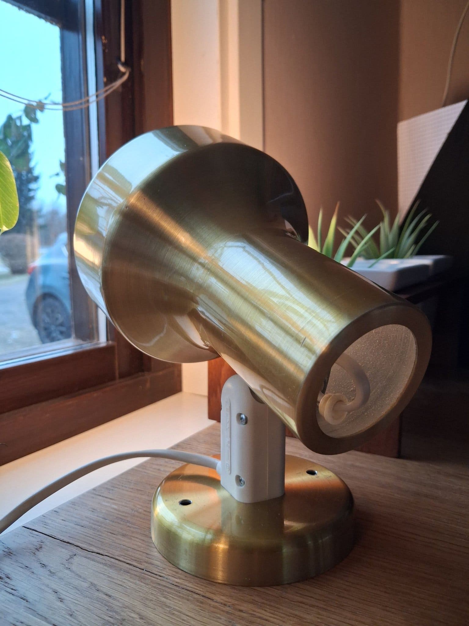 Belid vägglampa~wall lamp Belid~Sweden~vintage 1970~