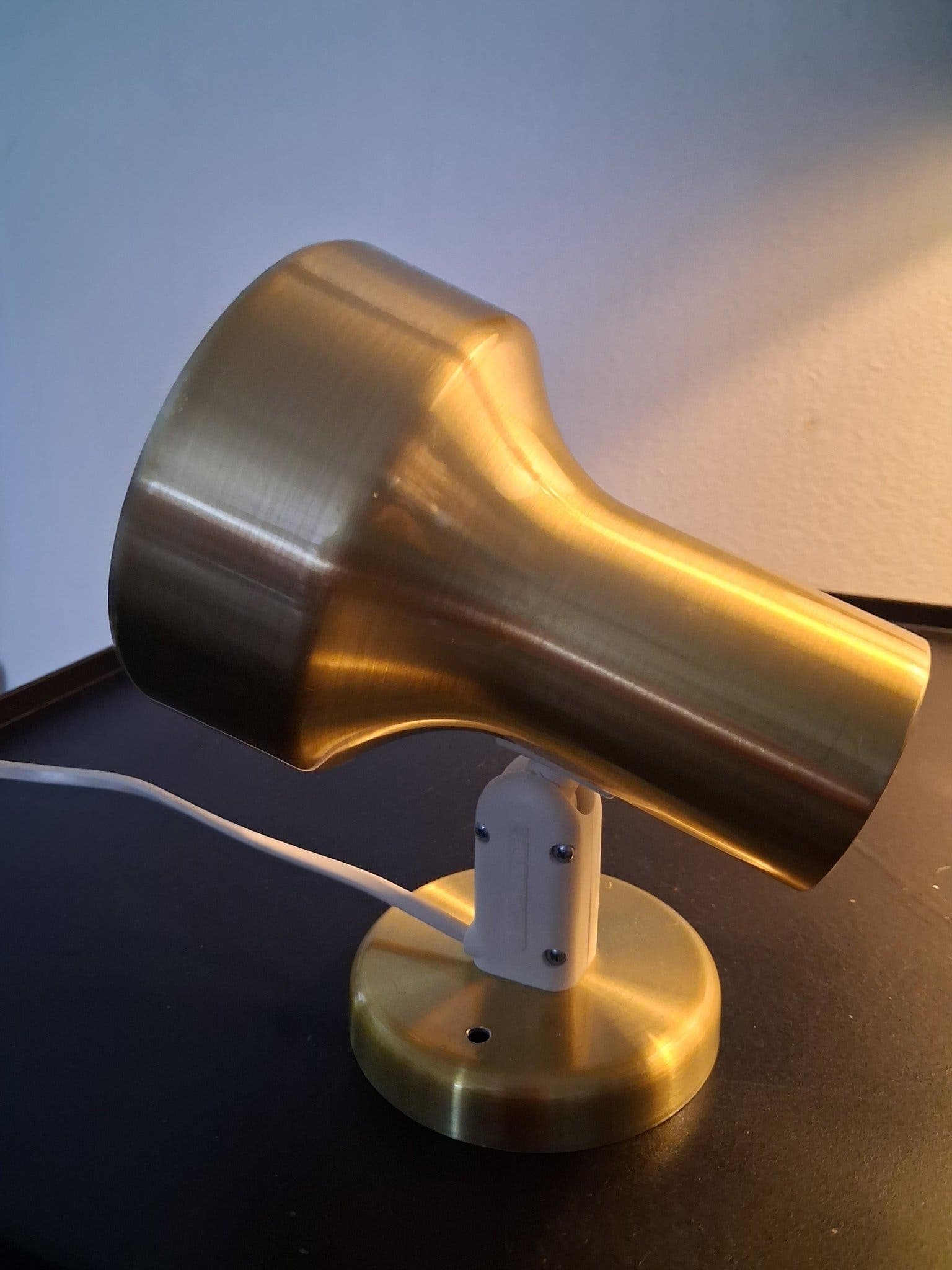 Belid vägglampa~wall lamp Belid~Sweden~vintage 1970~