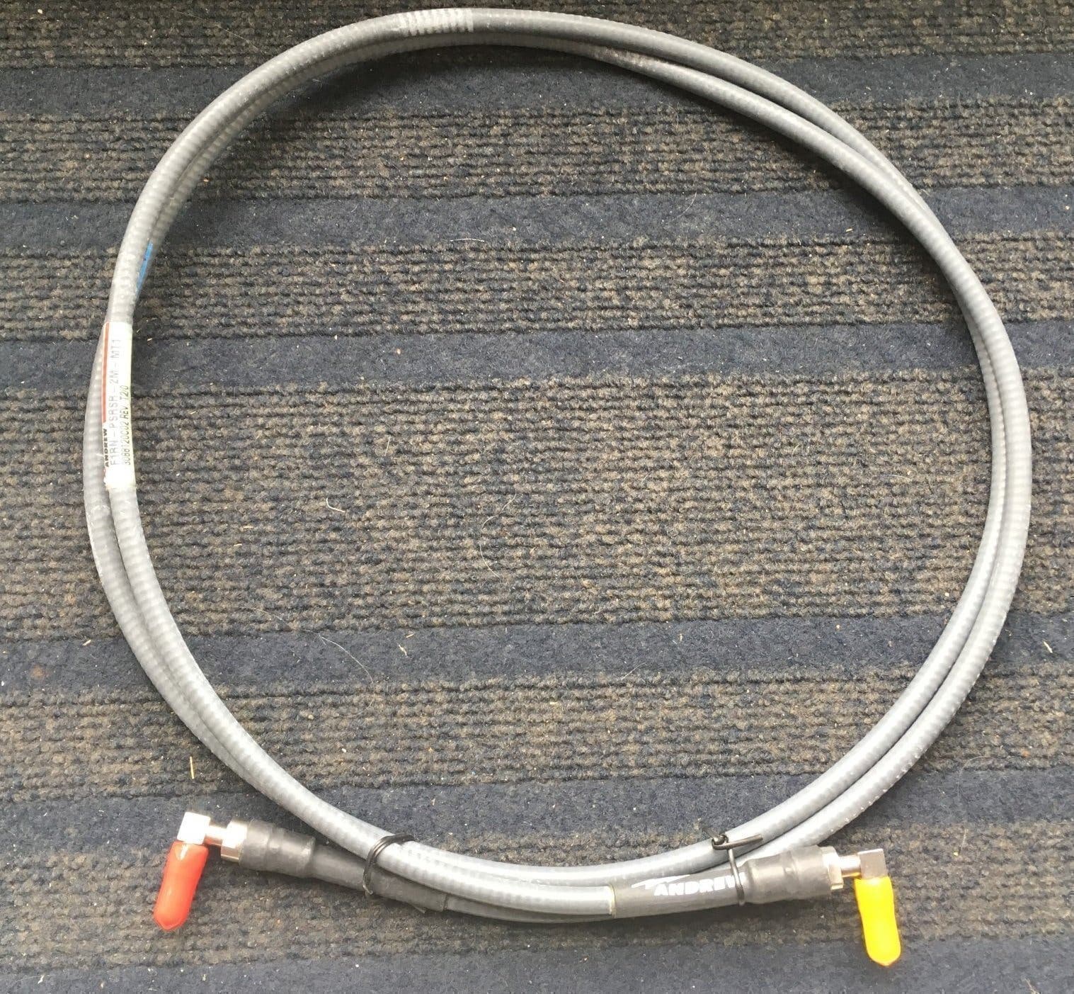 Andrew F1RN-PSRSR-3M2-MT1 SMA RA Heliax Coax Cable 2M / 6.56ft