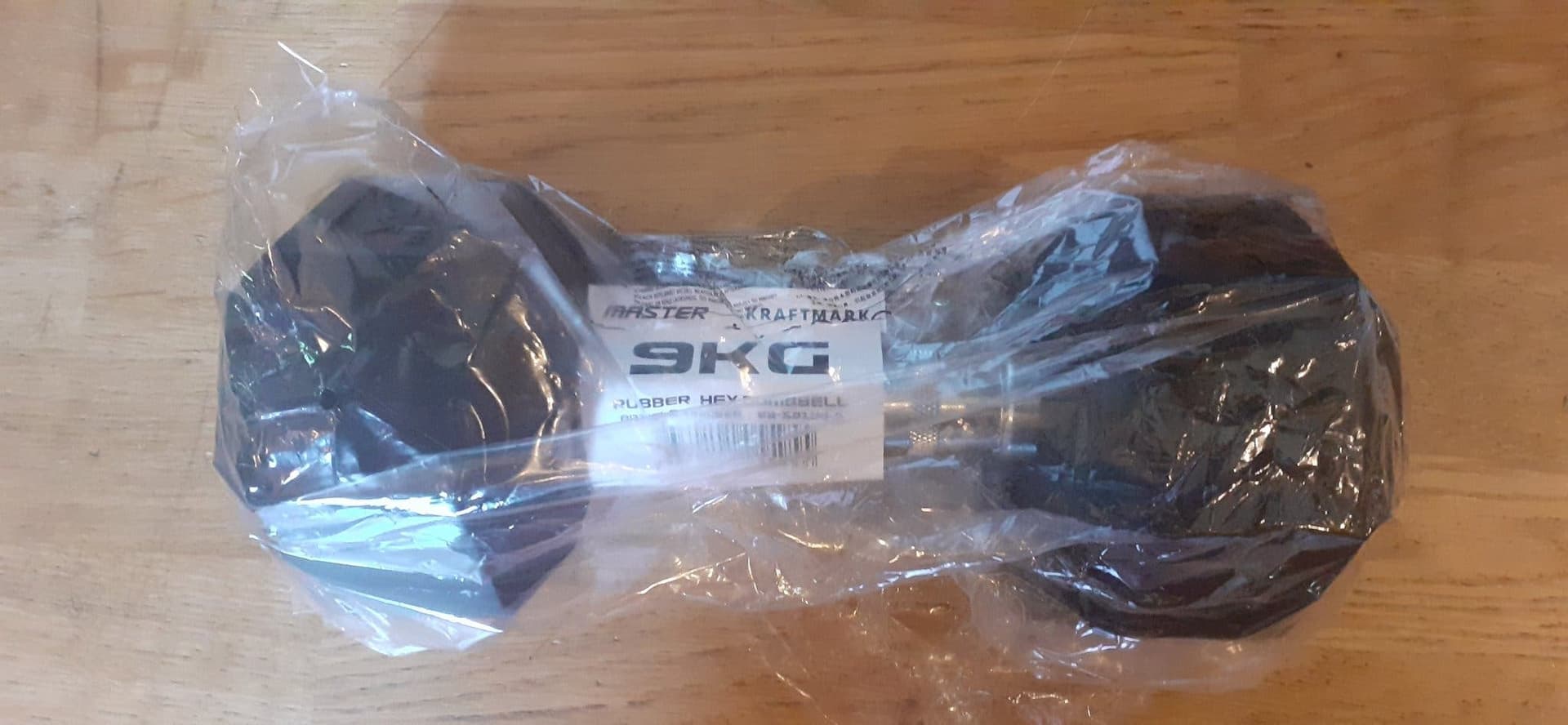 Hex hantel 9kg master x kraftmark