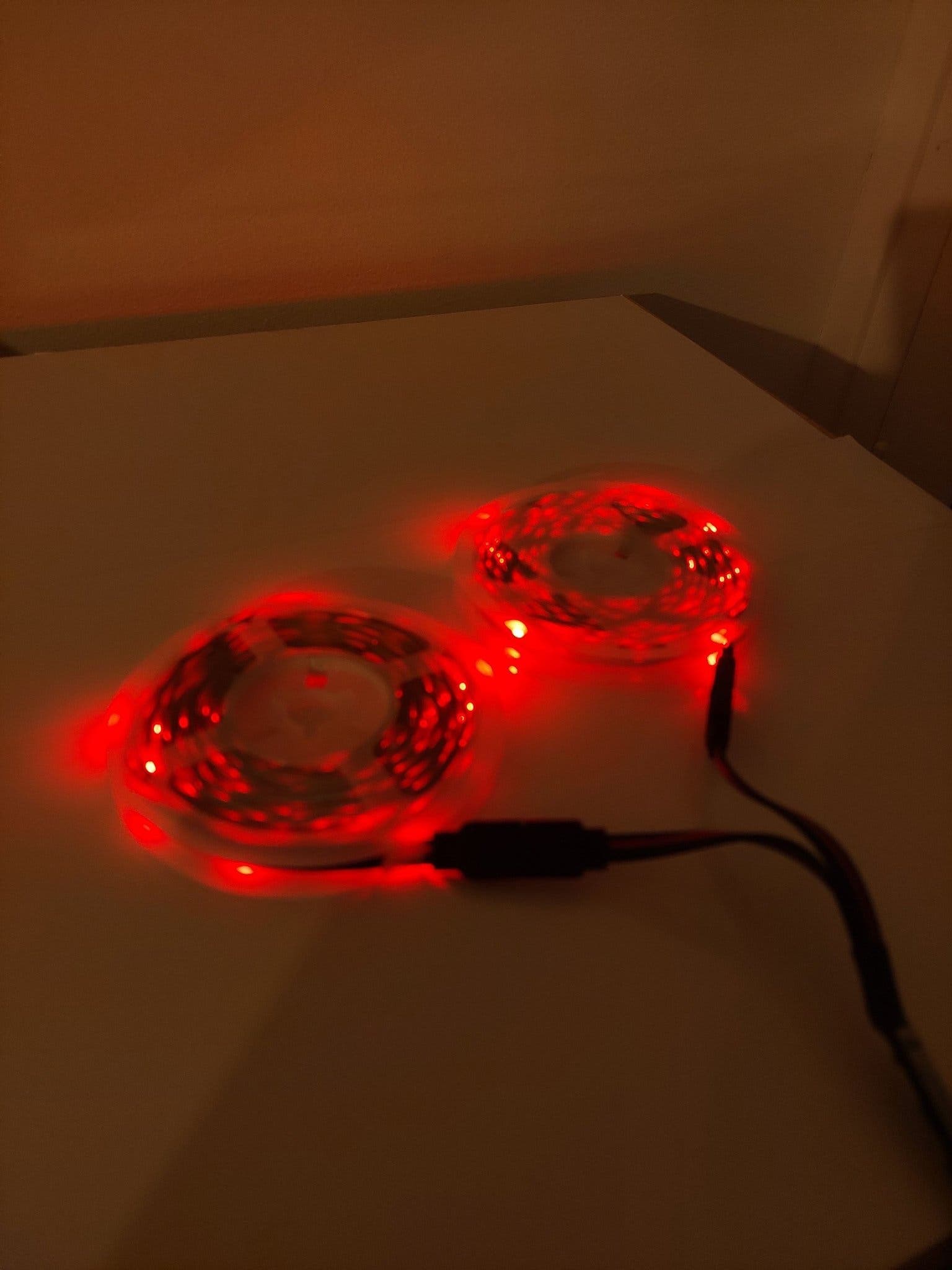 LED-slinga med fjärrkontroll