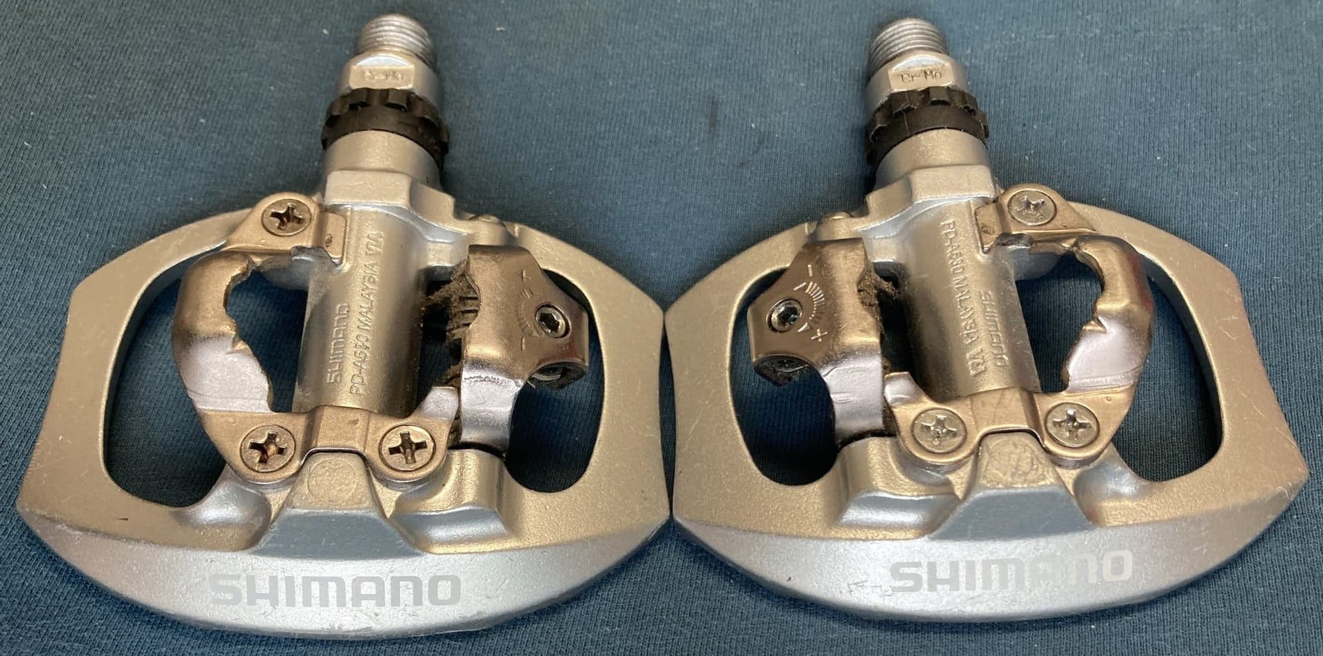 Kombi pedaler Shimano PD-A530, SPD/platform