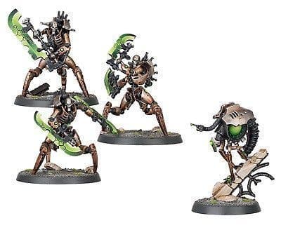 Warhammer 40k - Indomitus - Necron Skorpekh Destroyers + plasmacyte ny på sprue