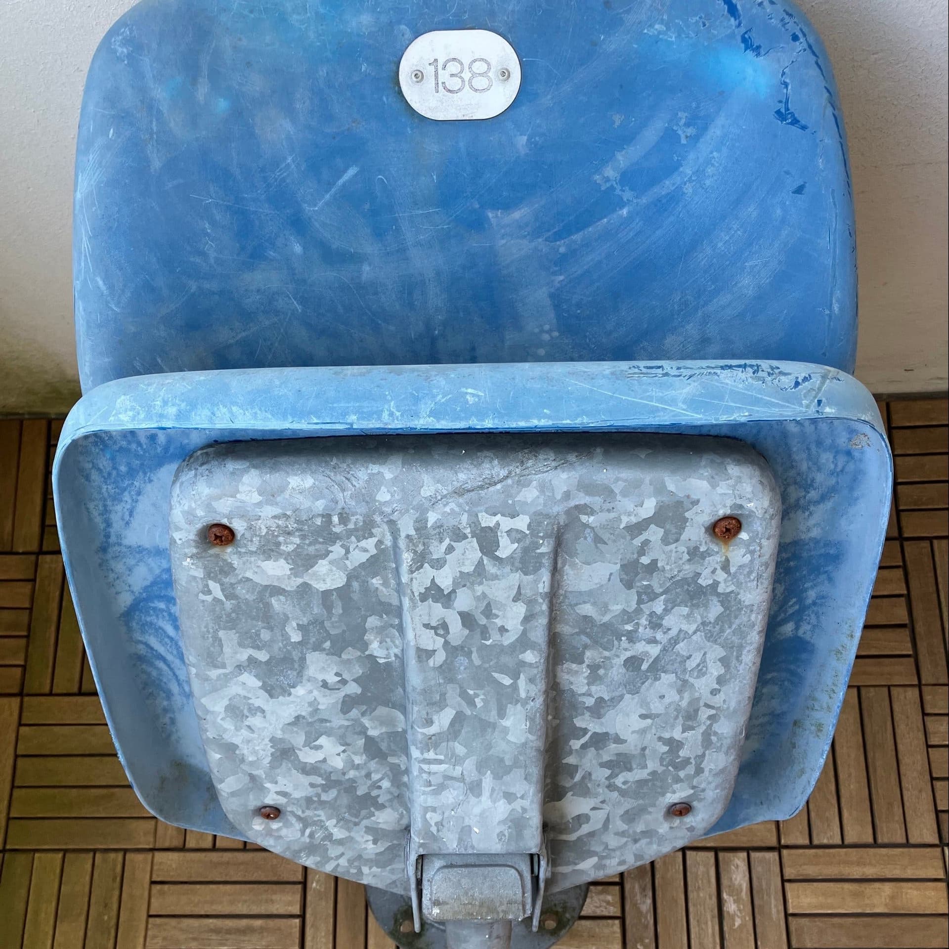 Stol från Malmö Stadion (Malmö FF/MFF/Vintage)