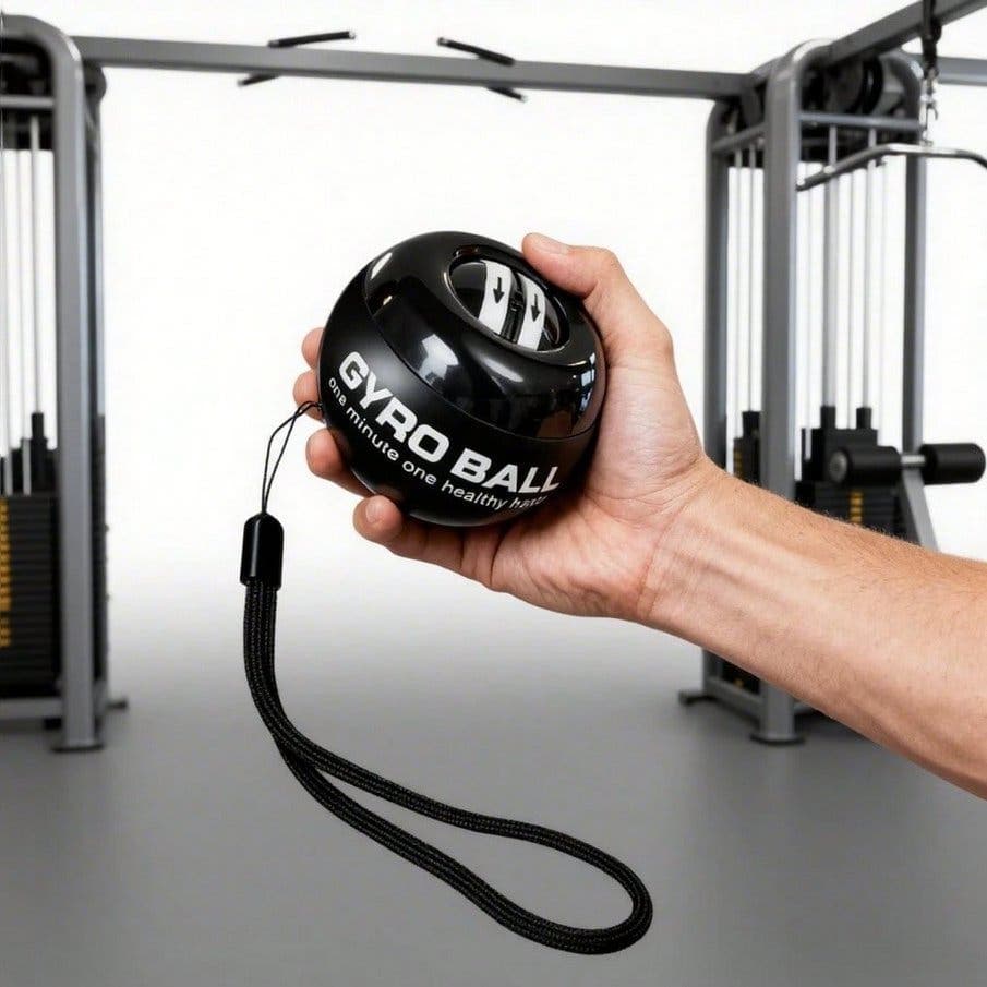 *Helt ny* Gyro Ball: Tränare för handled fingrar, underarm och greppstyrka