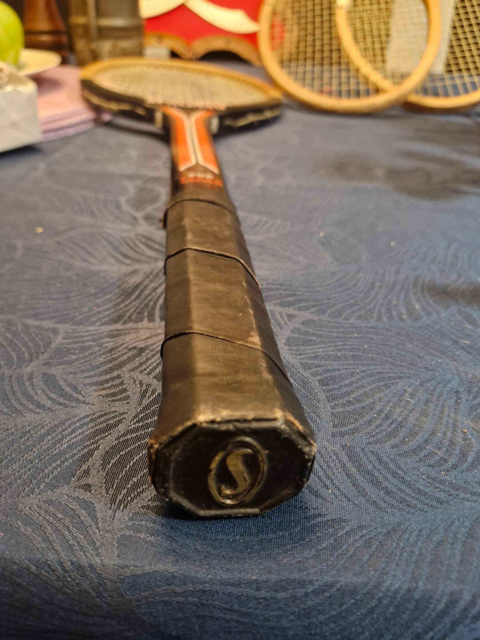 Vintage Spalding tennisracket, modell 205 Fiber Series