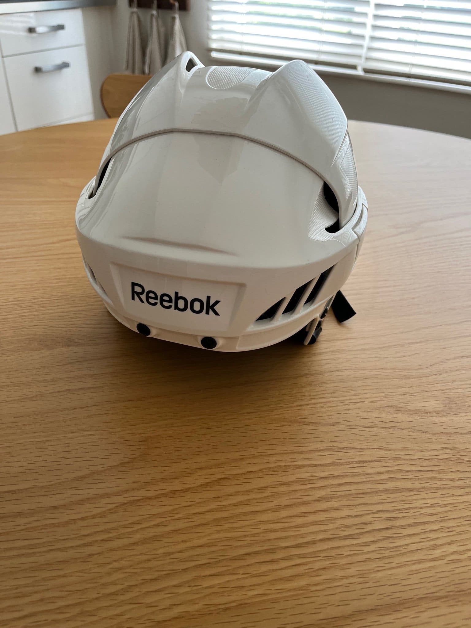 Reebok 3K Ishockeyhjälm, Vit, Storlek L