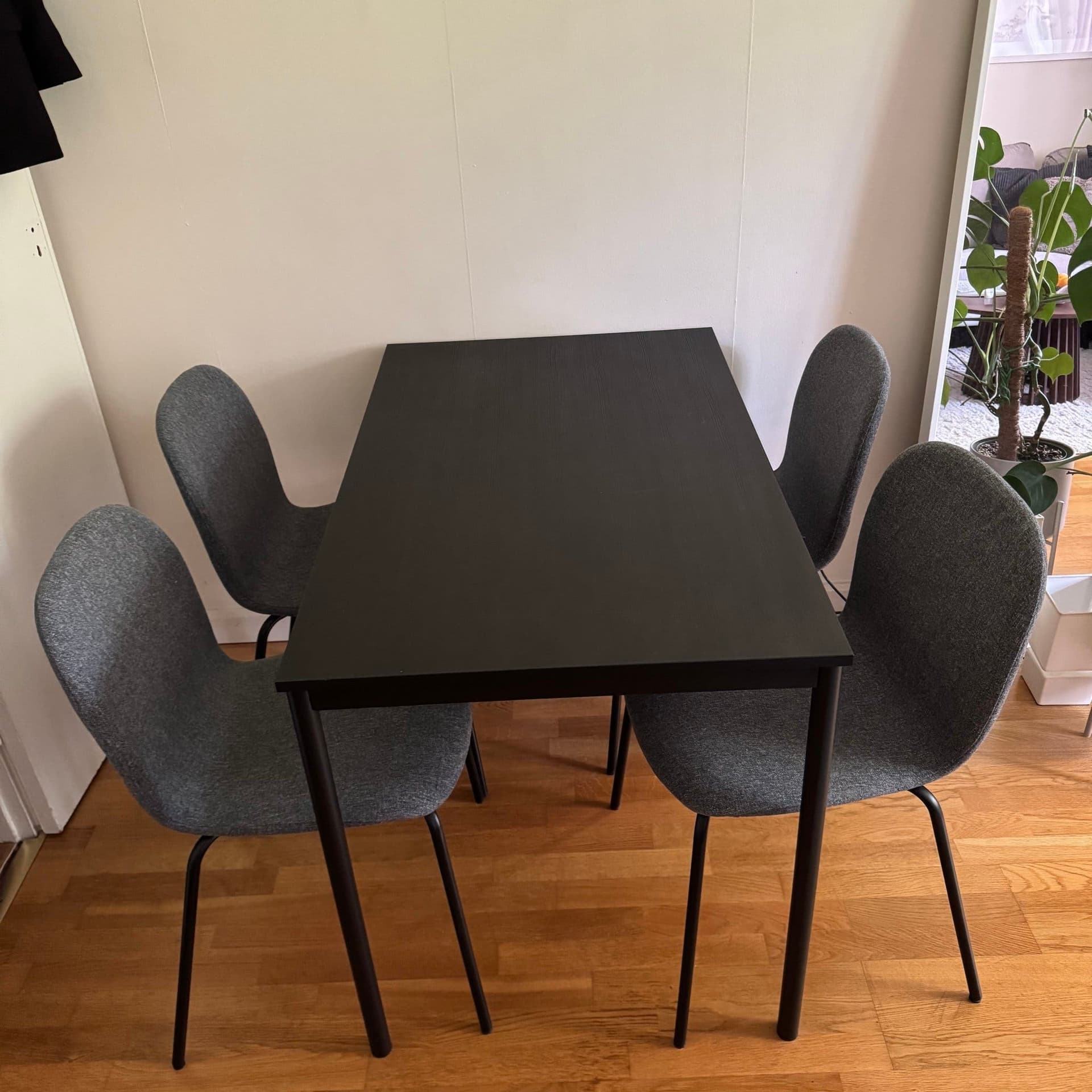IKEA SANDSBERG Bord och KARLPETTER Stolar