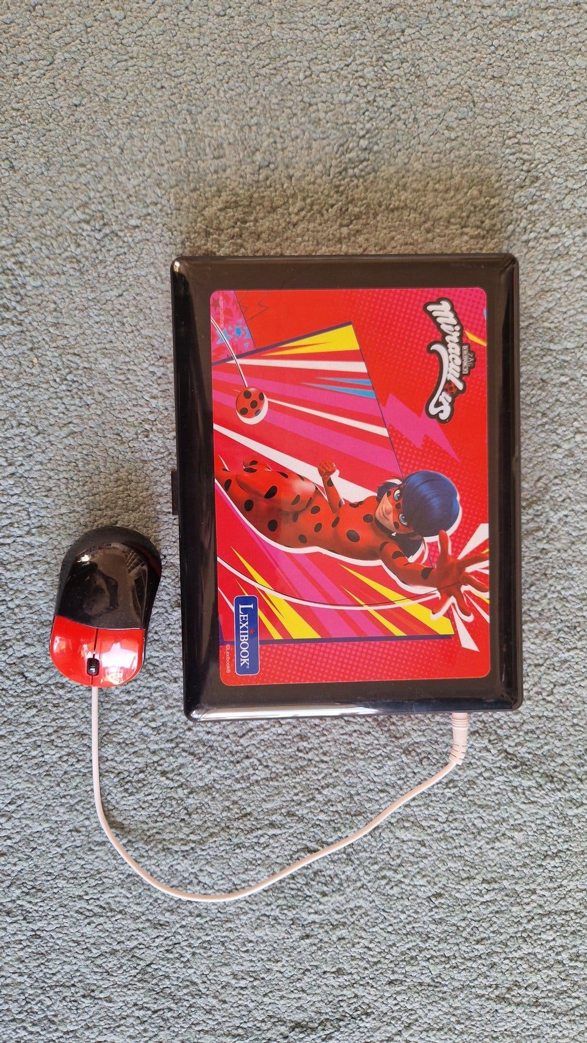 Lexibook Miraculous Ladybug pedagogisk laptop. Leksak. Franska engelska språk